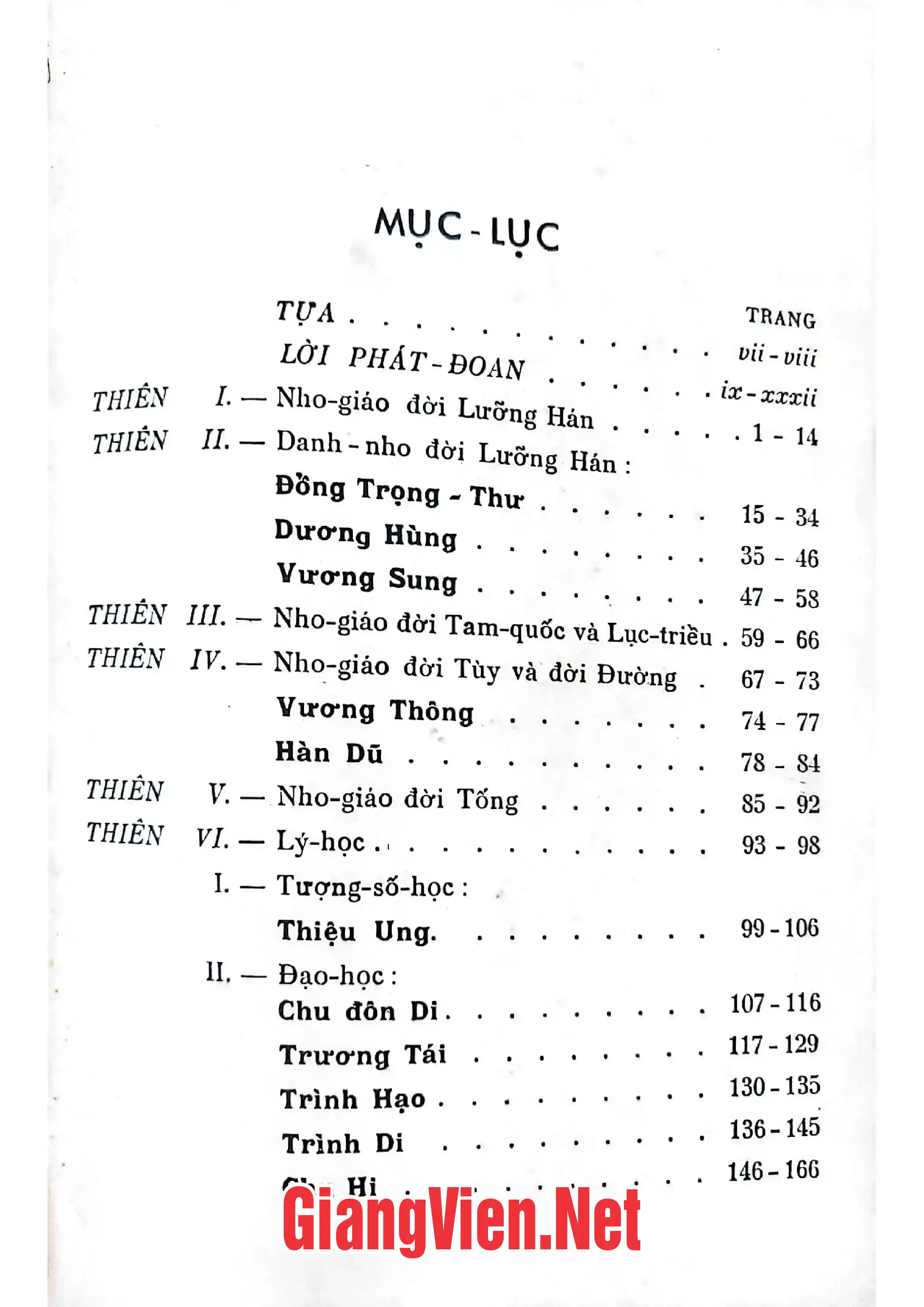 Ảnh minh họa nội dung cuốn sách: Nho giáo, Quyển hạ