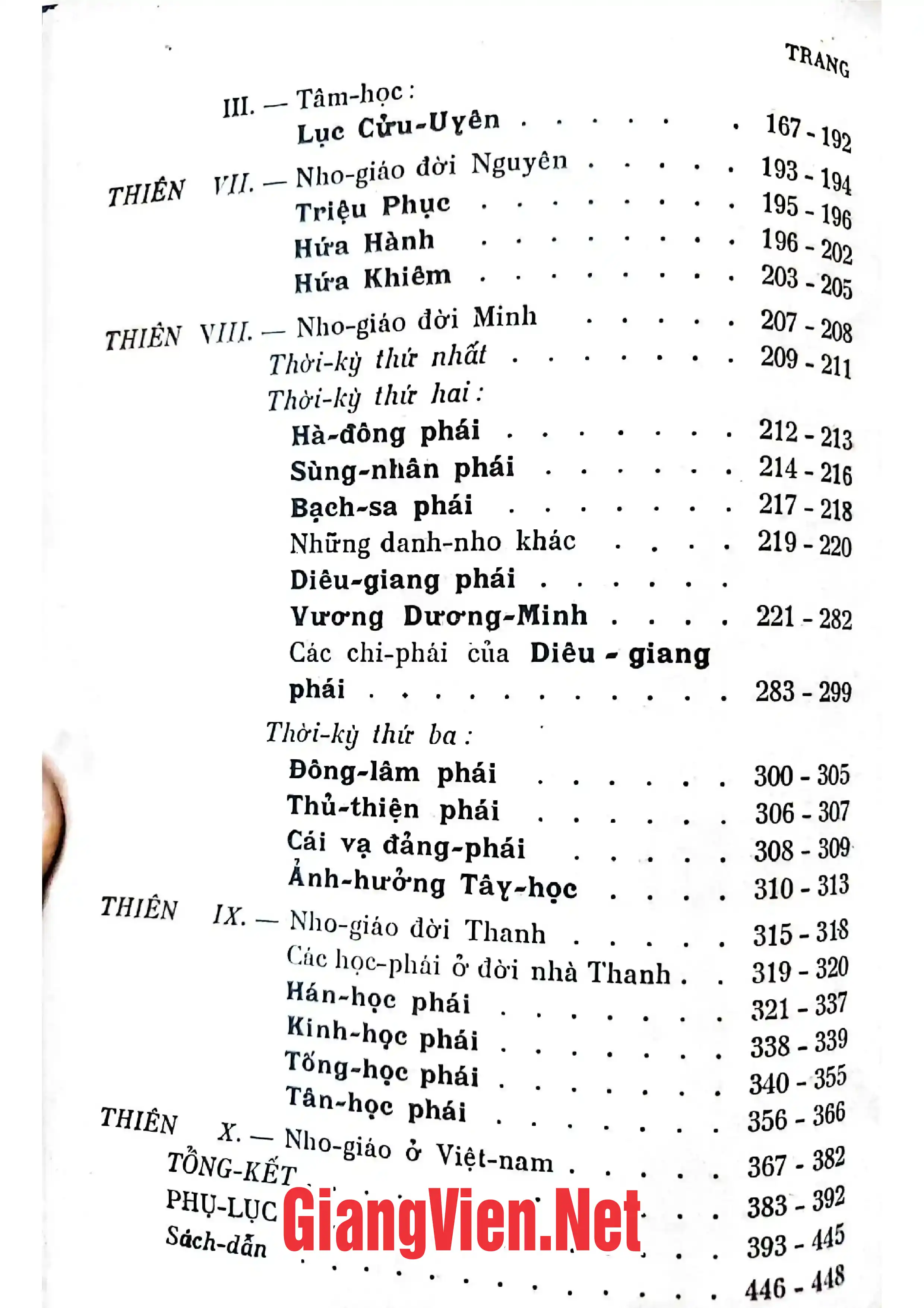 Ảnh minh họa nội dung cuốn sách: Nho giáo, Quyển hạ