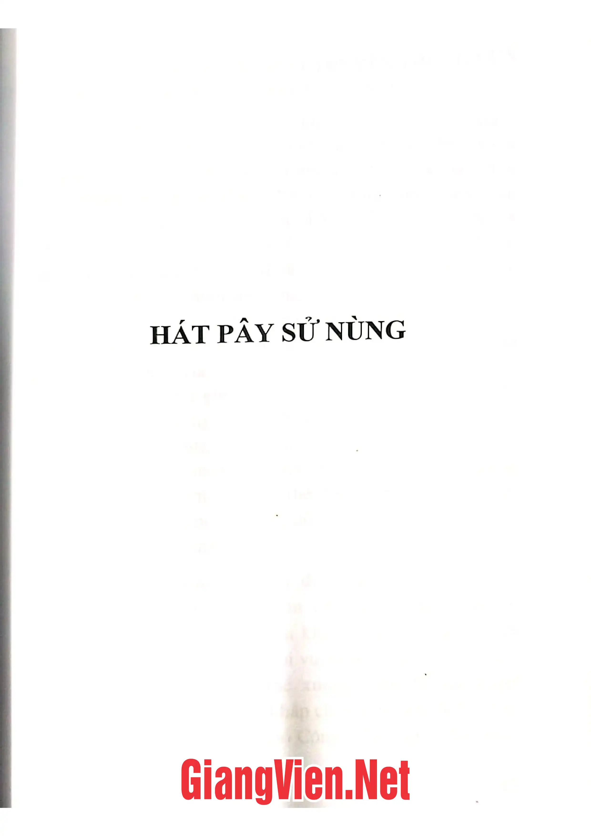 Ảnh minh họa nội dung cuốn sách: Văn hóa dân gian người Tày - Nùng Cao Bằng