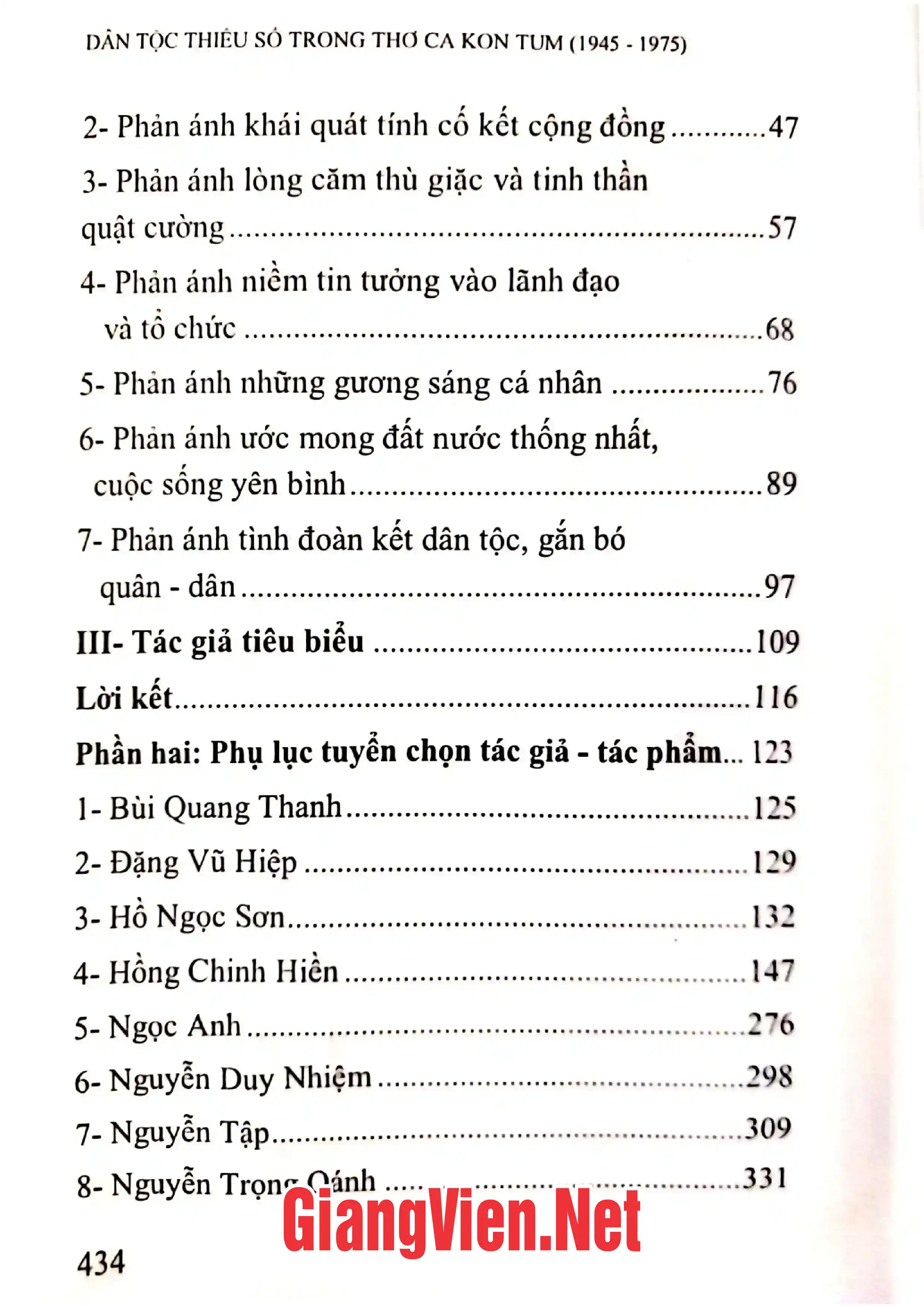 Ảnh minh họa nội dung cuốn sách: Dân tộc thiểu số trong thơ ca Kon Tum 1945 - 1975