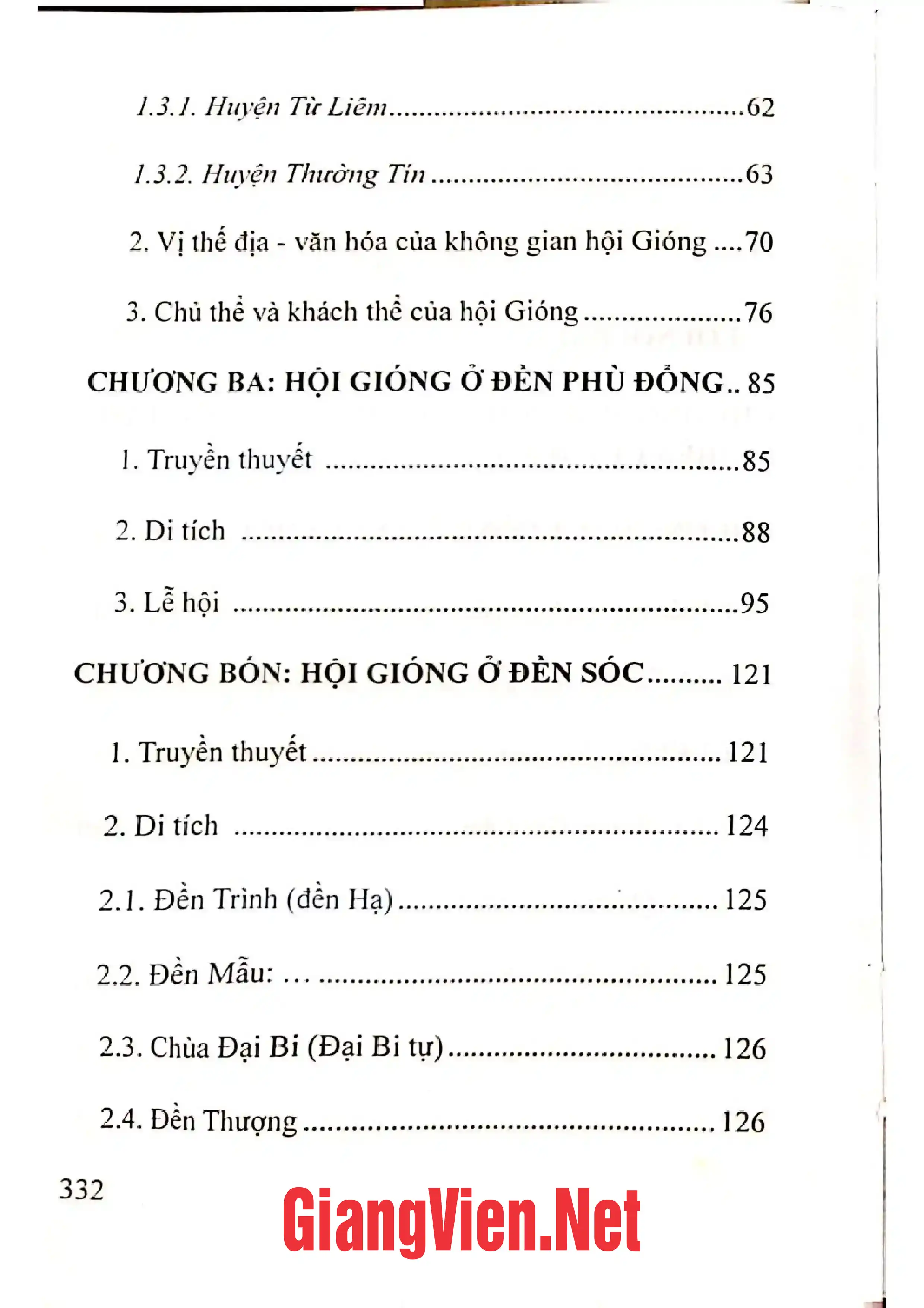 Ảnh minh họa nội dung cuốn sách: Hội Gióng ở Đền Phù Đổng và Đền Sóc