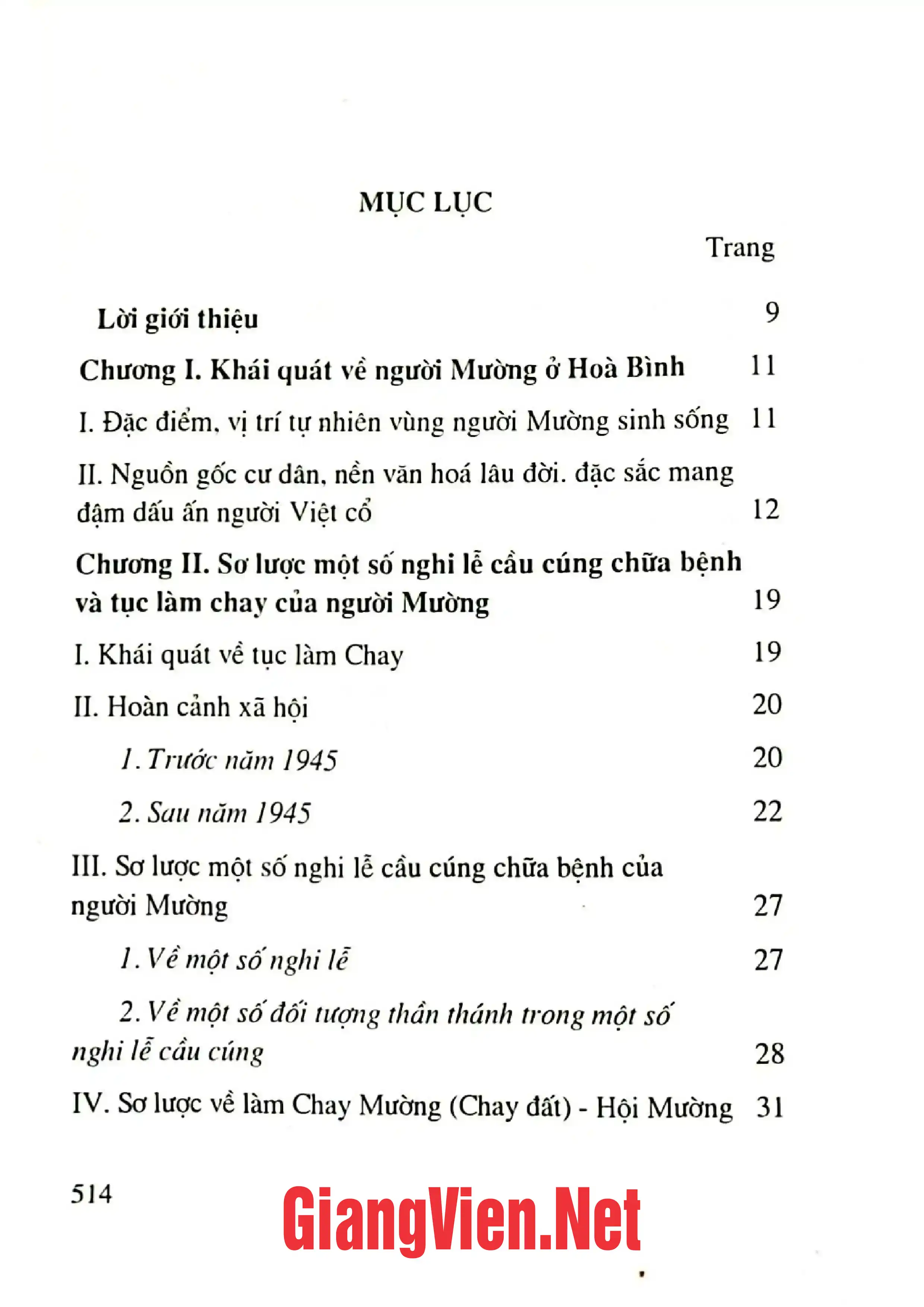 Ảnh minh họa nội dung cuốn sách: Phong tục làm chay - Tập 1: Tục làm chay bảy cờ của người Mường Phần Do Mỡi làm chủ tế