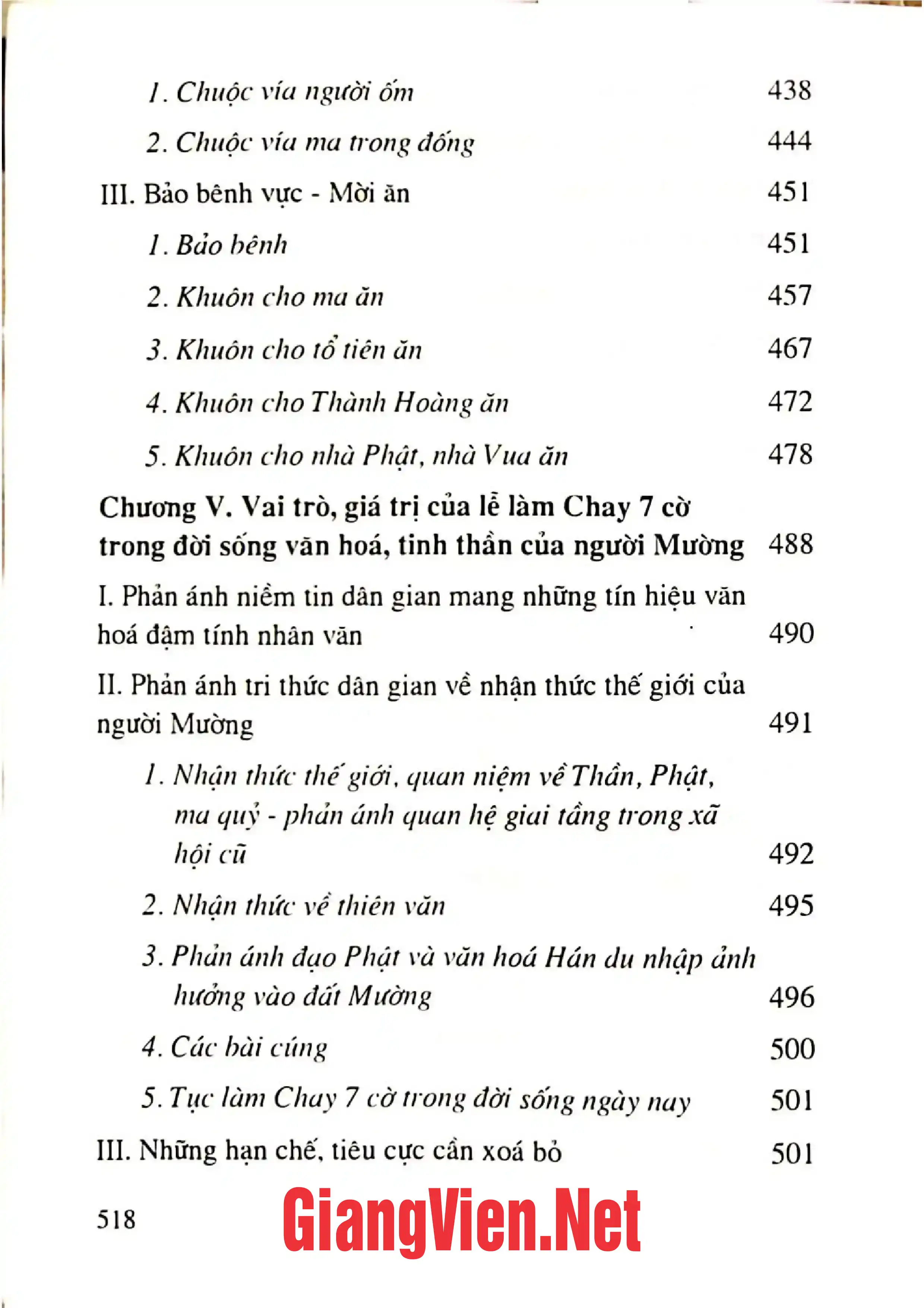 Ảnh minh họa nội dung cuốn sách: Phong tục làm chay - Tập 1: Tục làm chay bảy cờ của người Mường Phần Do Mỡi làm chủ tế
