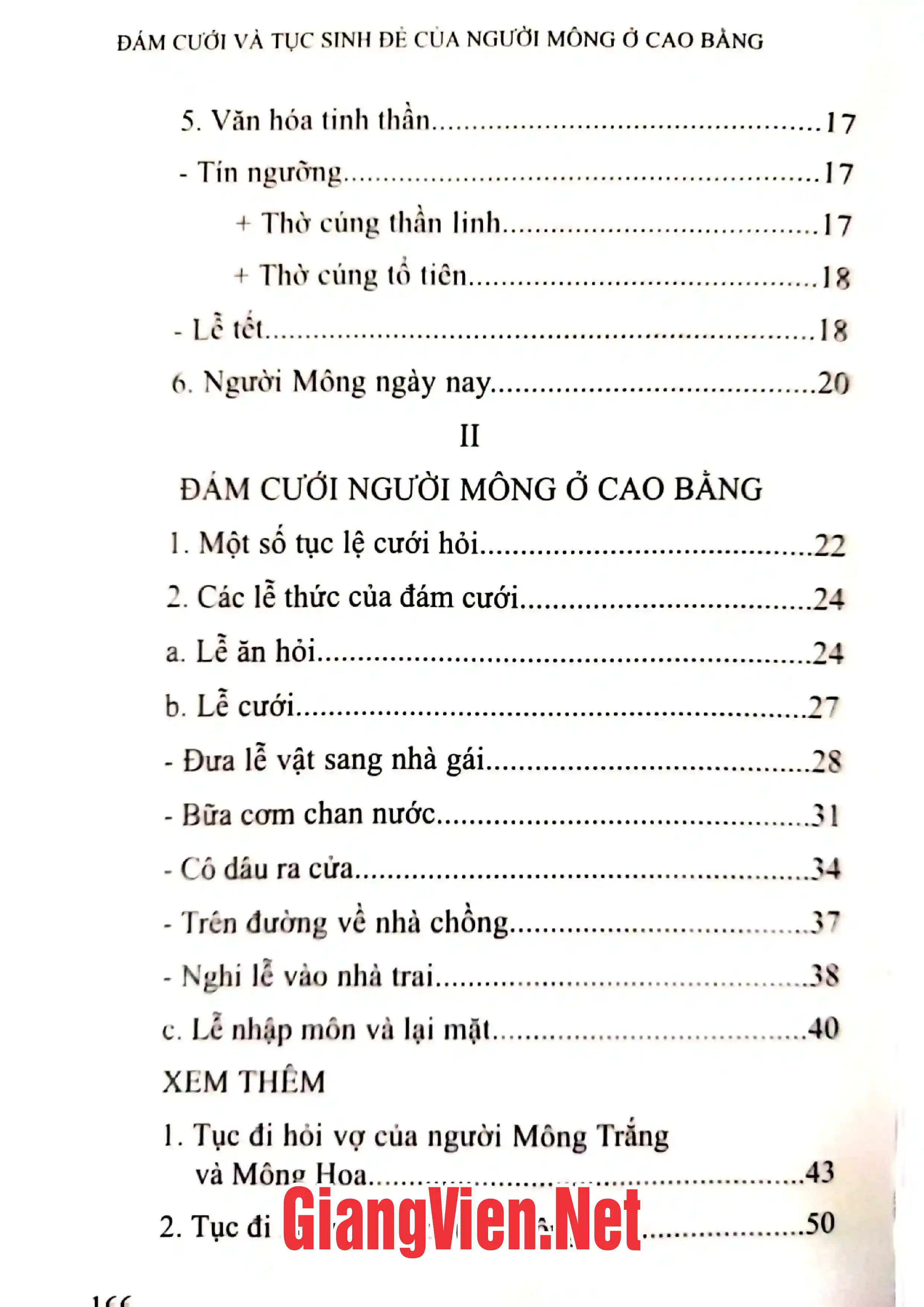 Ảnh minh họa nội dung cuốn sách: Đám cưới và tục sinh đẻ của người Mông ở Cao Bằng