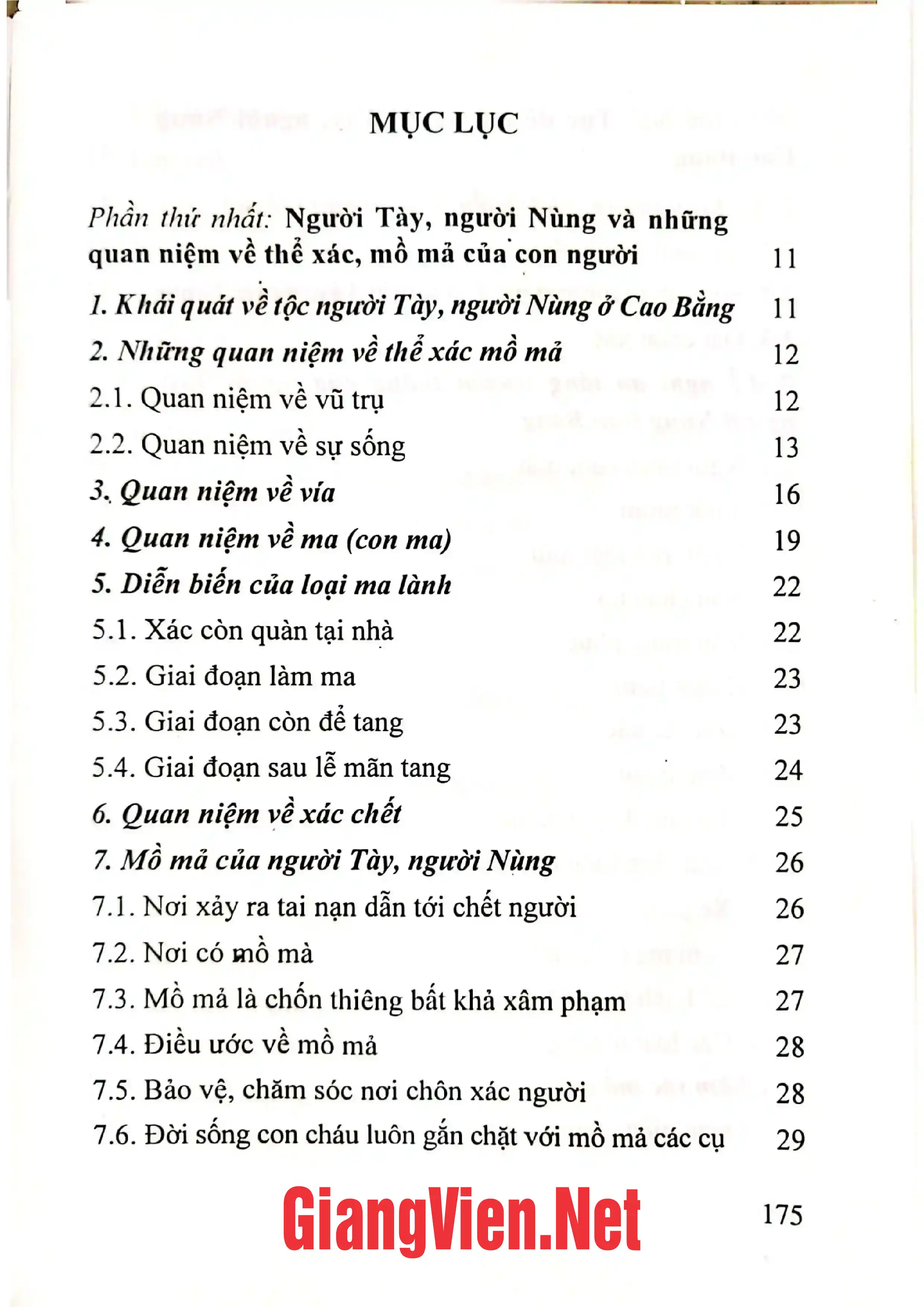 Ảnh minh họa nội dung cuốn sách: Tục để mả người Tày người Nùng ở Cao Bằng