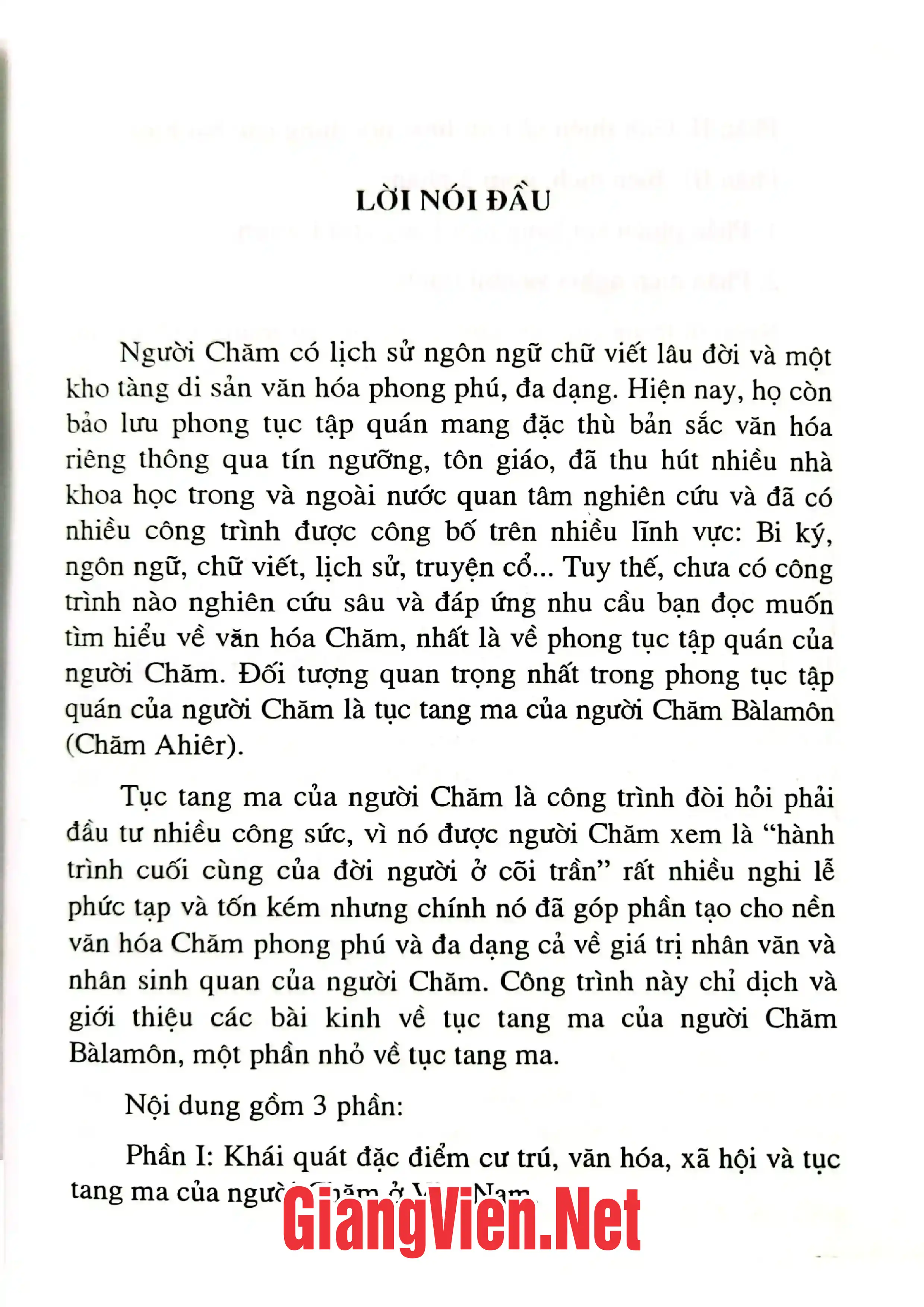 Ảnh minh họa nội dung cuốn sách: Các bài kinh về tục tang ma người Chăm Ahiêr