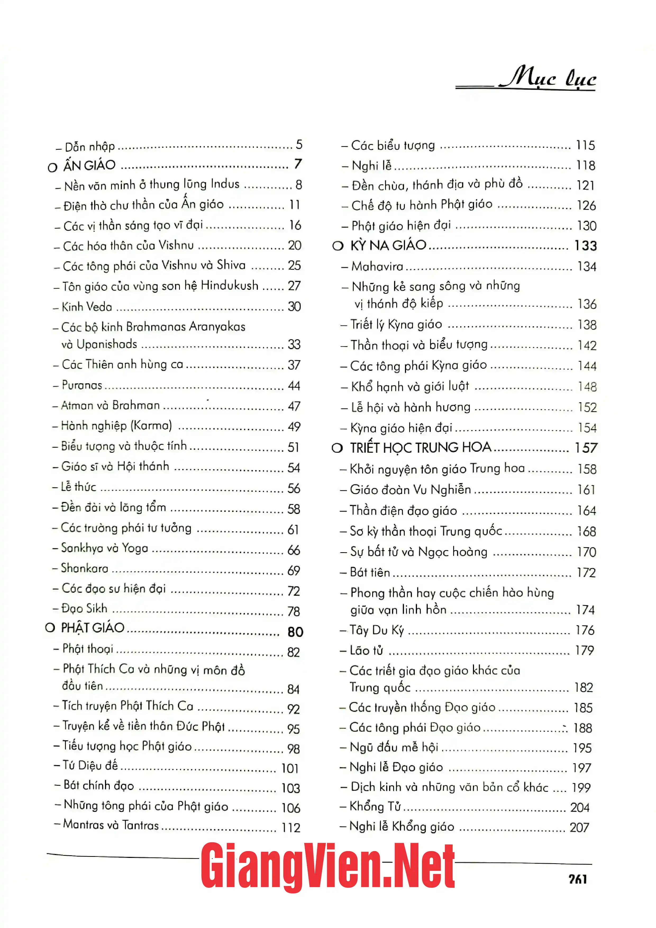 Ảnh minh họa nội dung cuốn sách: Minh triết phương Đông: Các nền triết học và các thánh lễ của phương Đông