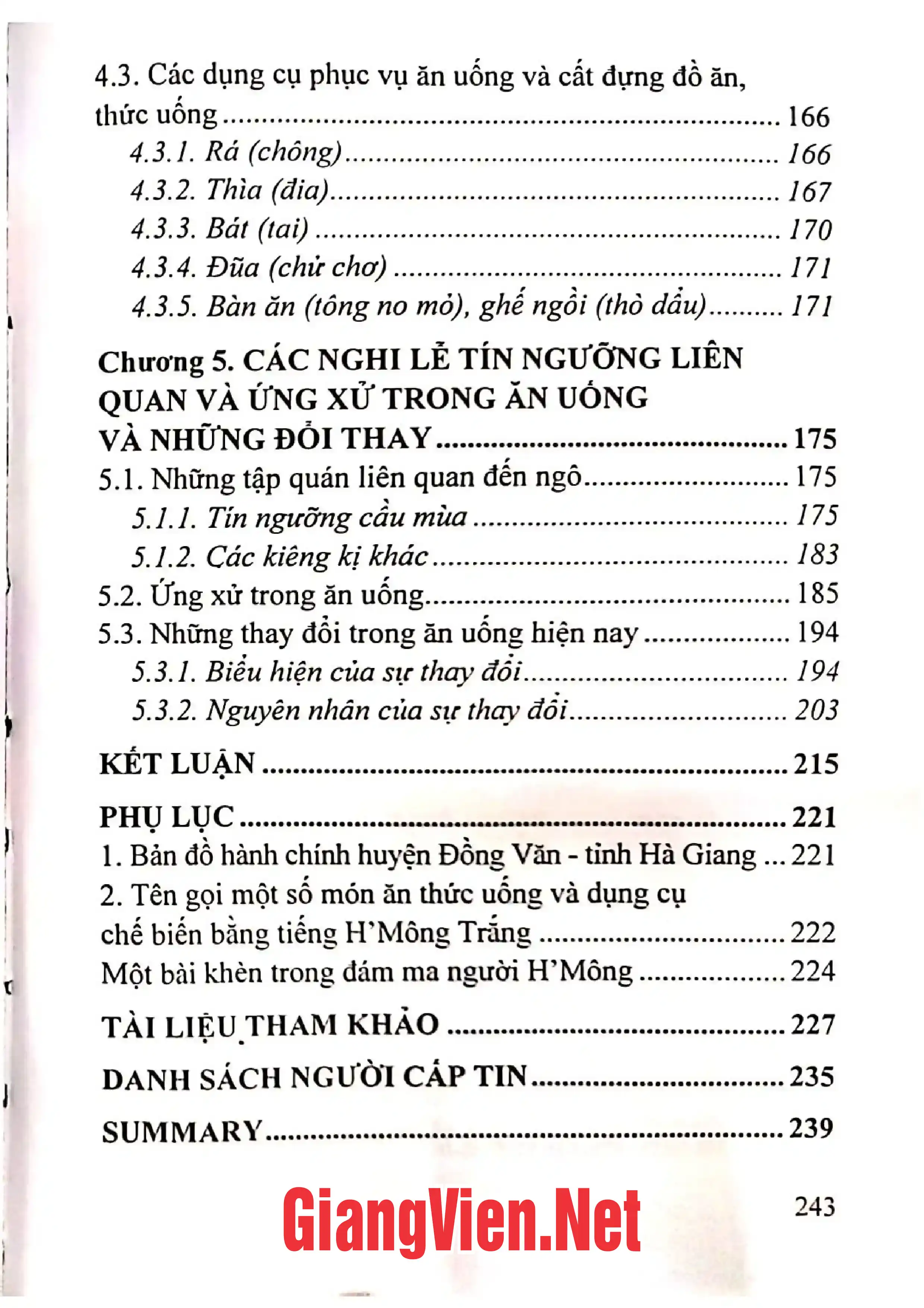 Ảnh minh họa nội dung cuốn sách: Văn hóa ẩm thực liên quan đến cây ngô của người HMông trắng huyện Đồng Văn, tỉnh Hà Giang