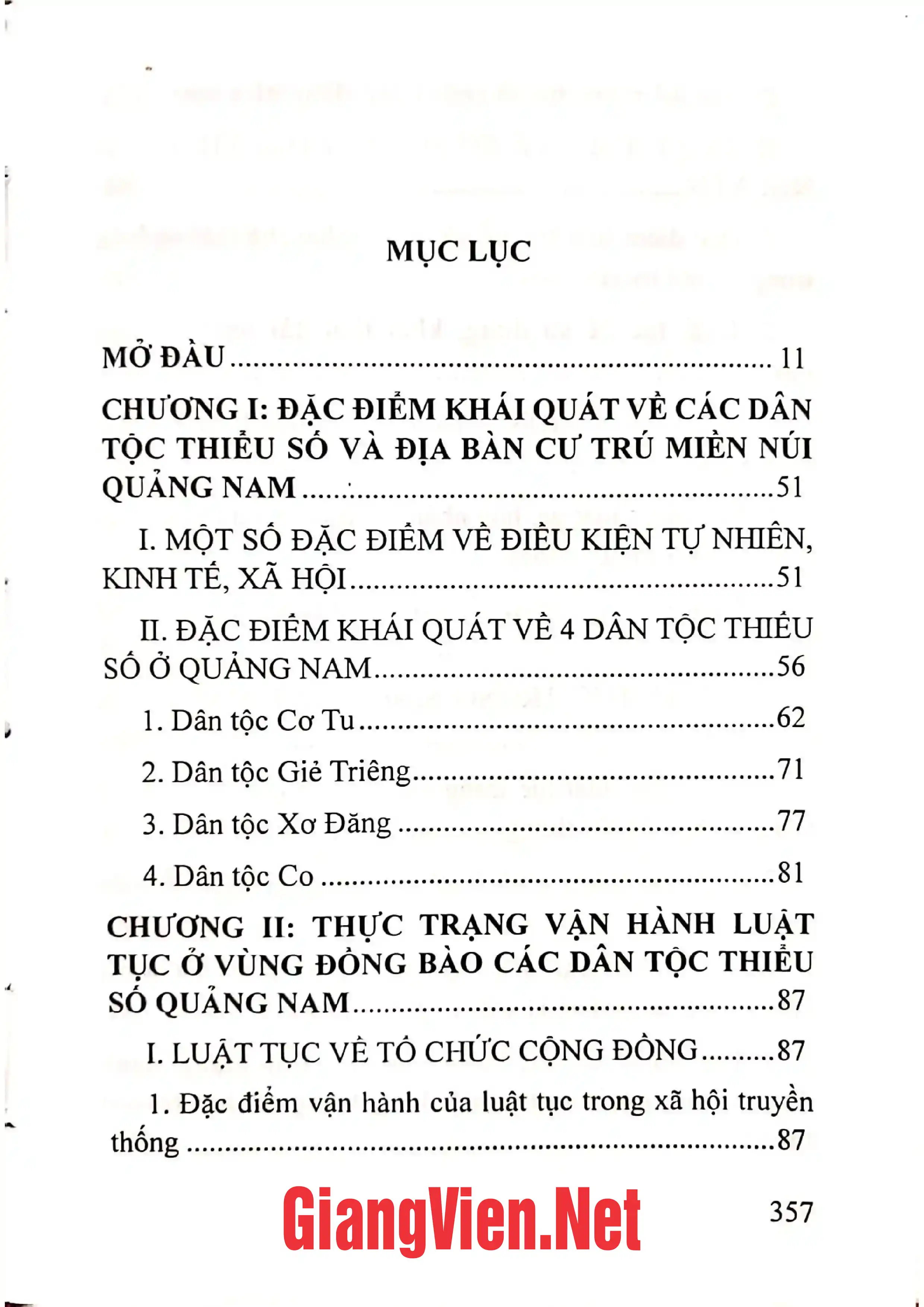 Ảnh minh họa nội dung cuốn sách: Nghiên cứu luật tục