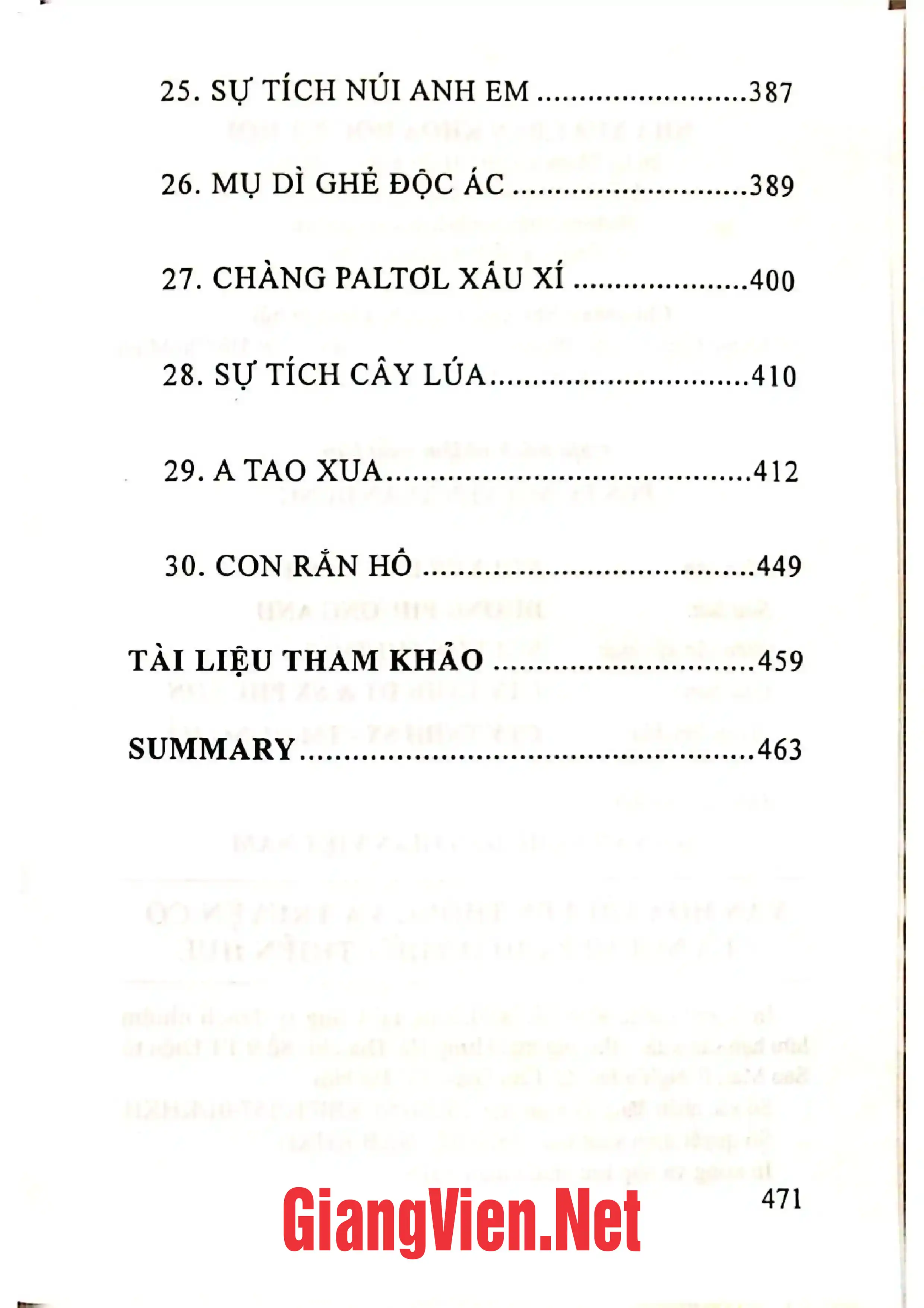 Ảnh minh họa nội dung cuốn sách: Văn hóa truyền thống và truyện cổ của người Pa-Hi ở Thừa Thiên Huế