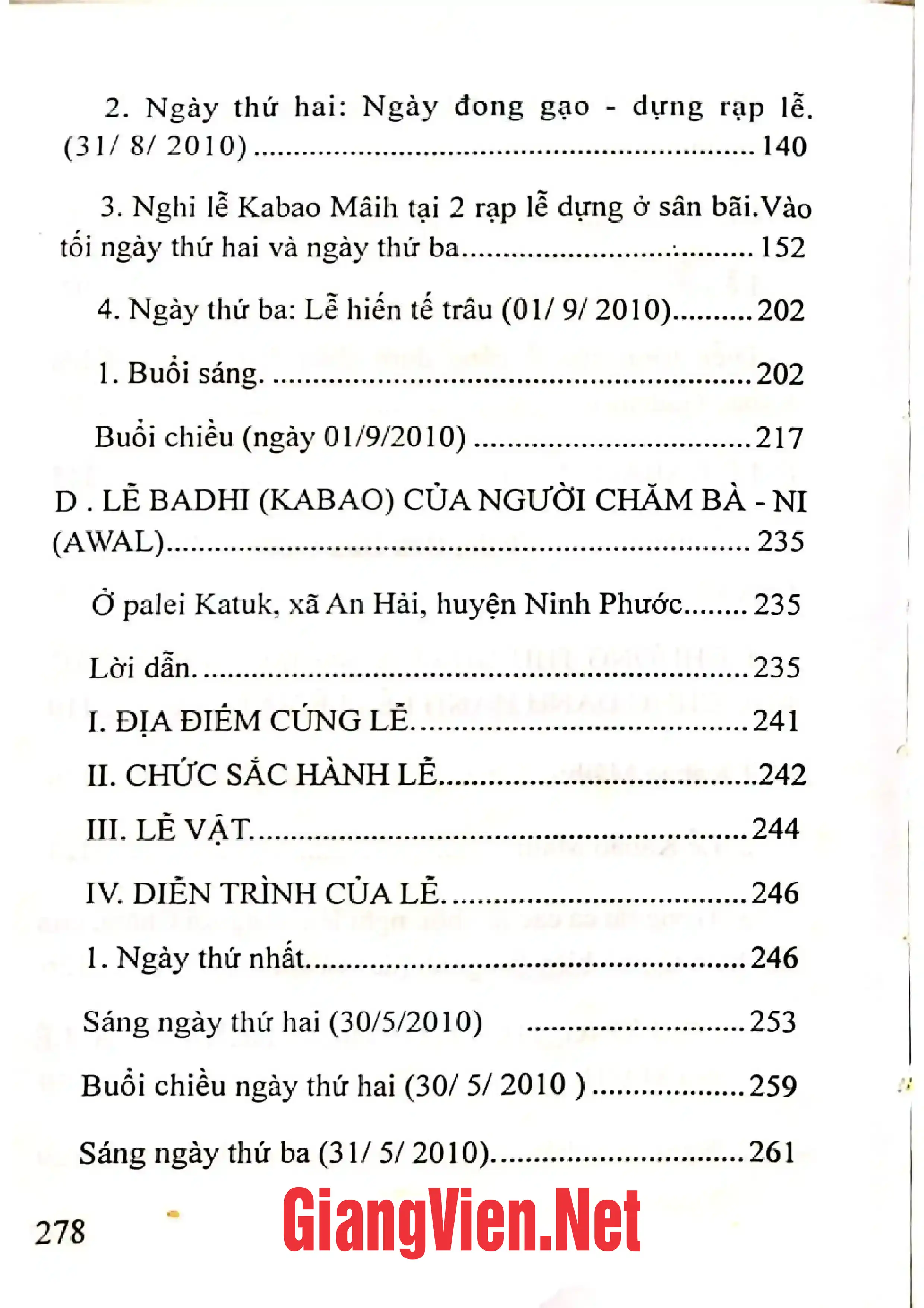 Ảnh minh họa nội dung cuốn sách: Lễ hiến tế trâu của người Chăm Ninh Thuận