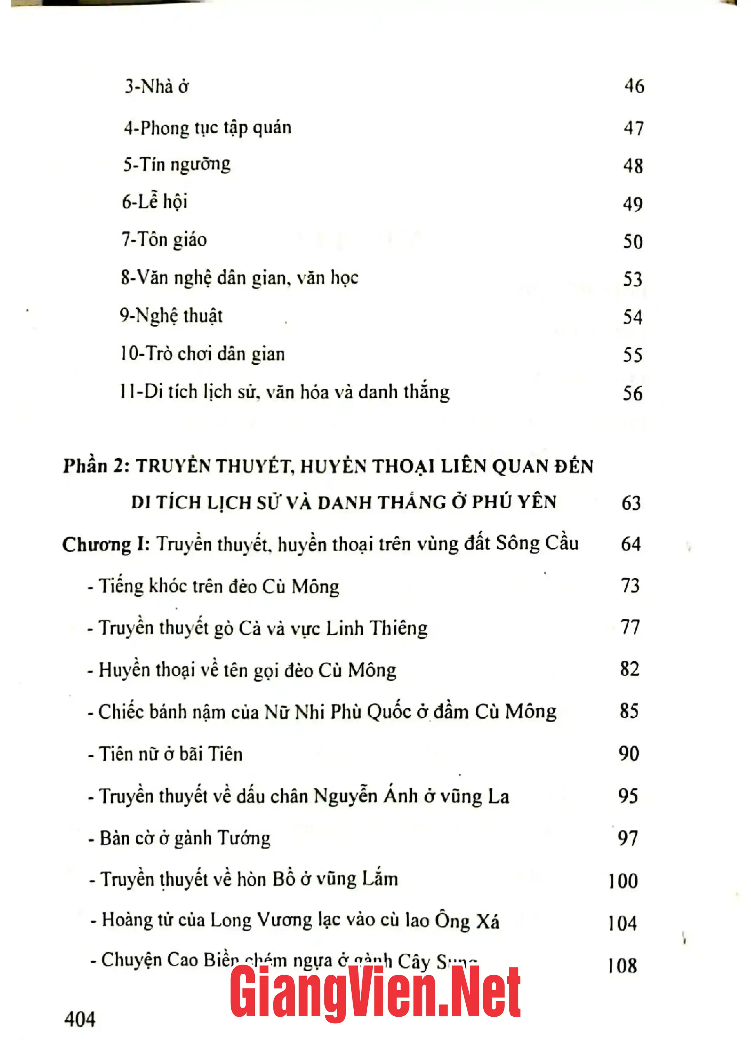 Ảnh minh họa nội dung cuốn sách: Các truyền thuyết, huyền thoại liên quan đến di tích lịch sử và danh thắng ở Phú Yên