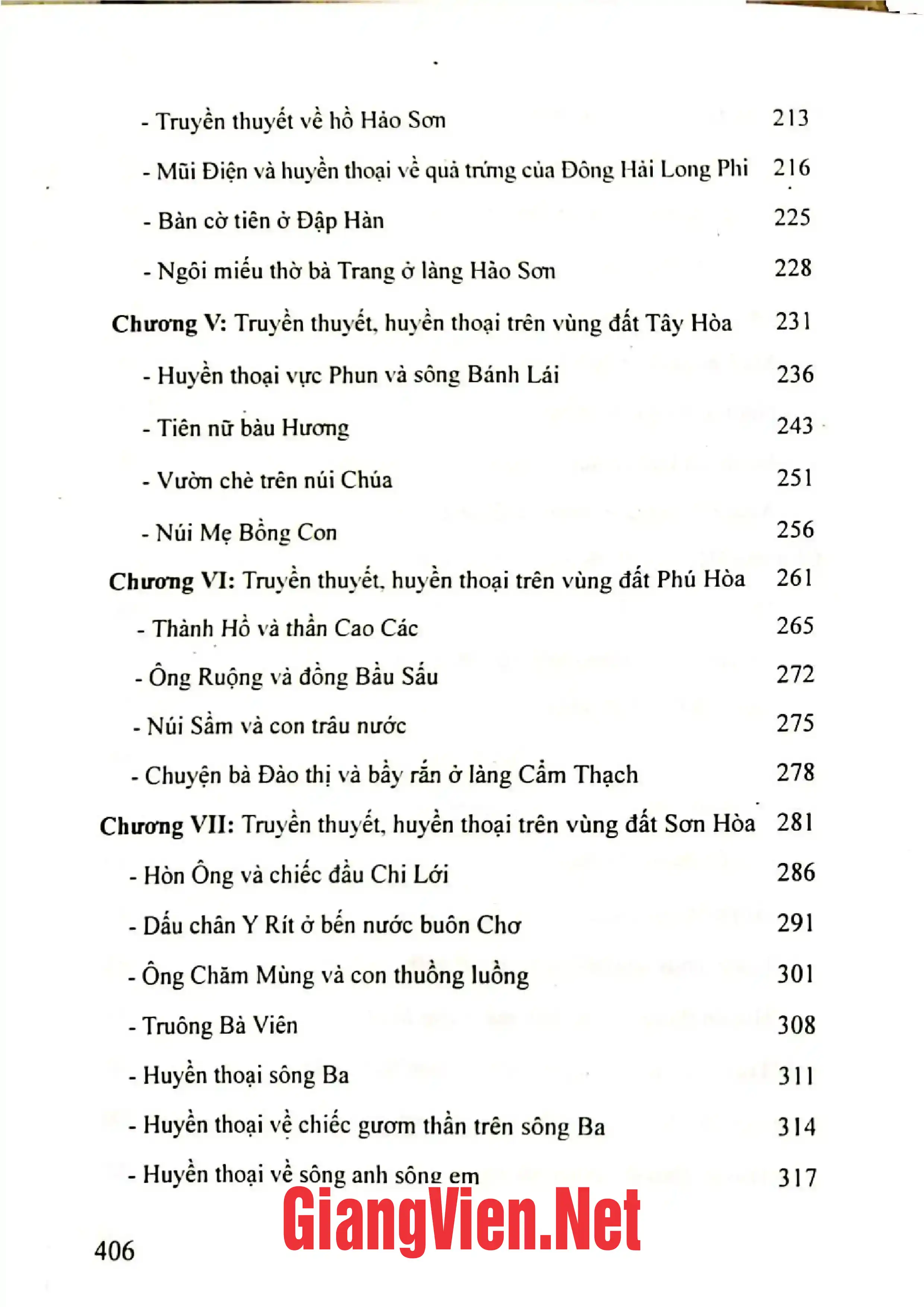 Ảnh minh họa nội dung cuốn sách: Các truyền thuyết, huyền thoại liên quan đến di tích lịch sử và danh thắng ở Phú Yên