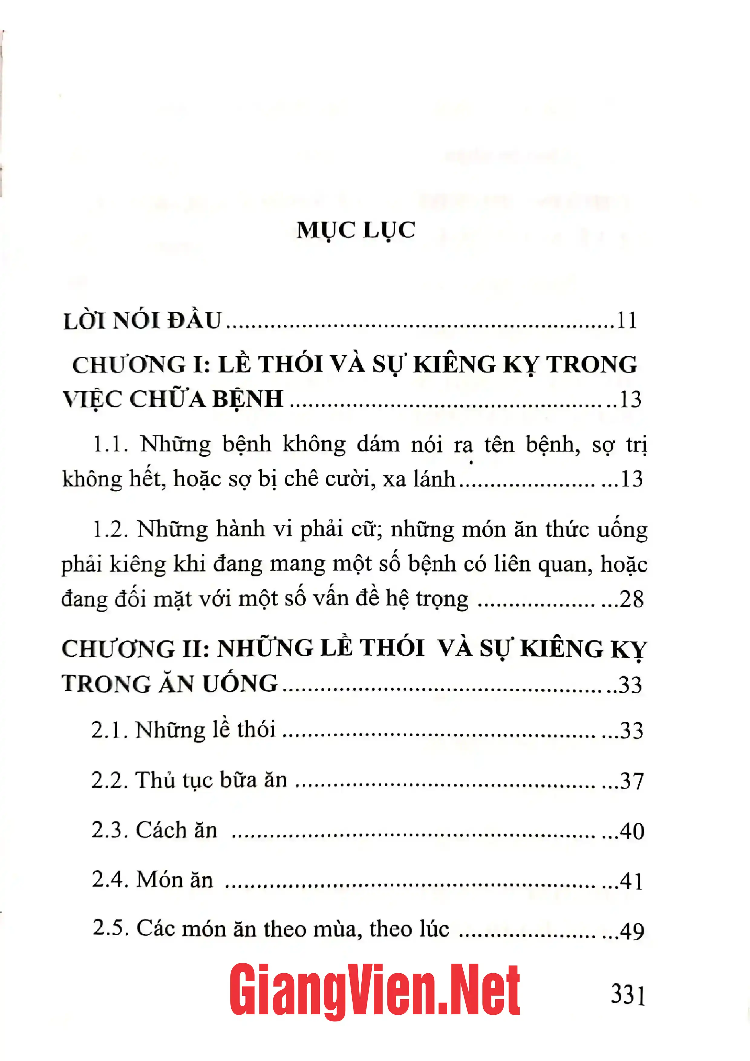 Ảnh minh họa nội dung cuốn sách: Những lề thói và sự kiêng kỵ thường thấy trong sinh hoạt đời sống của người bình dân Nam Bộ