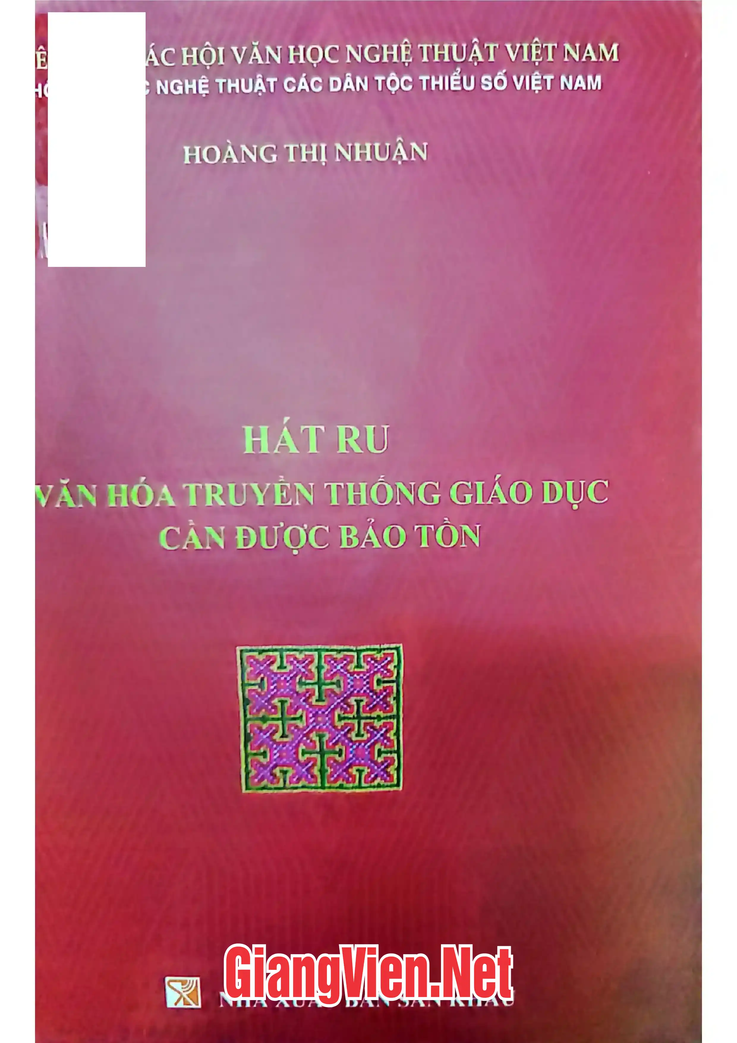 Hát ru văn hóa truyền thống giáo dục cần được bảo tồn