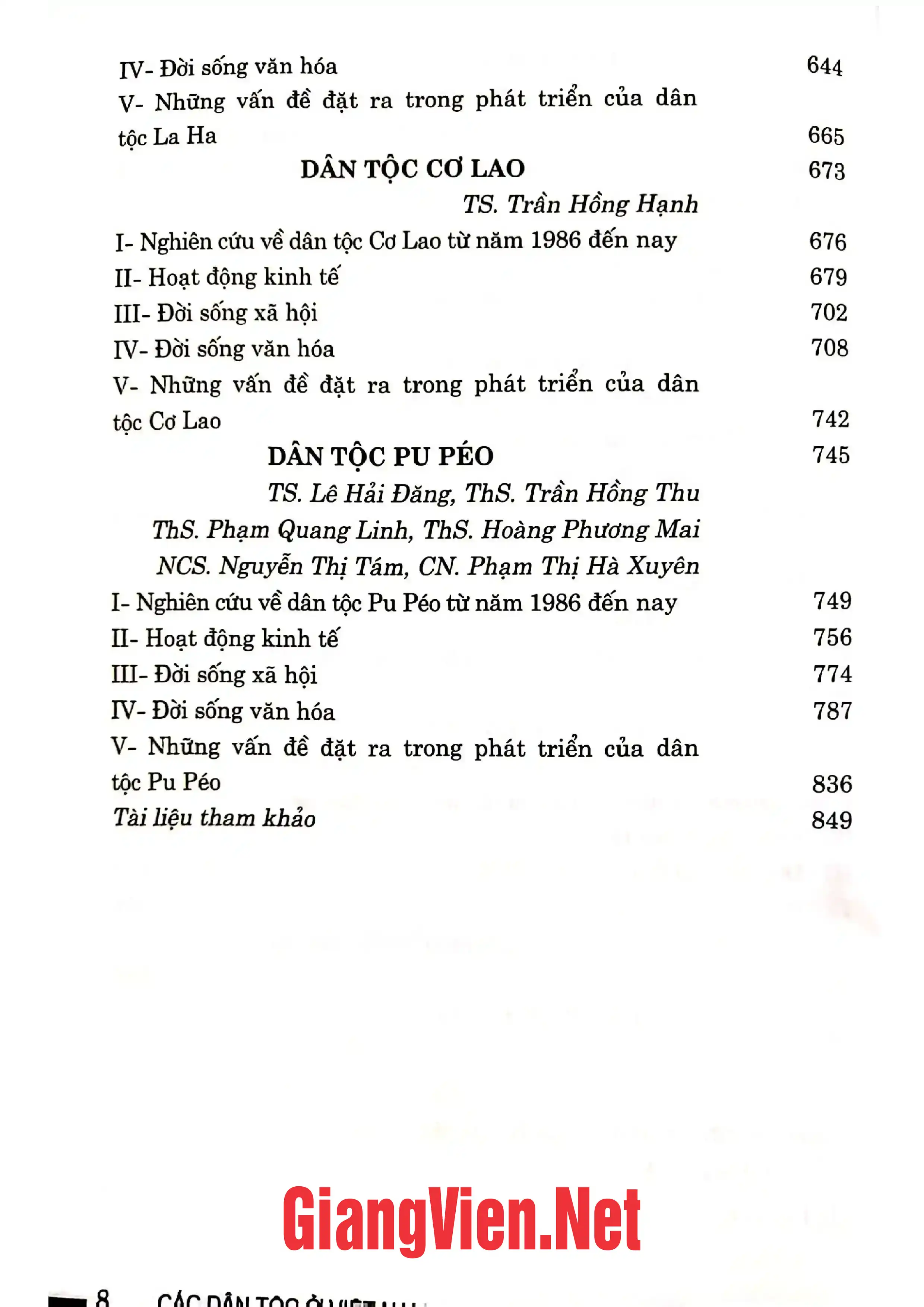 Ảnh minh họa nội dung cuốn sách: Các dân tộc ở Việt Nam - Tập 2 nhóm ngôn ngữ Tày - Thái KaĐai