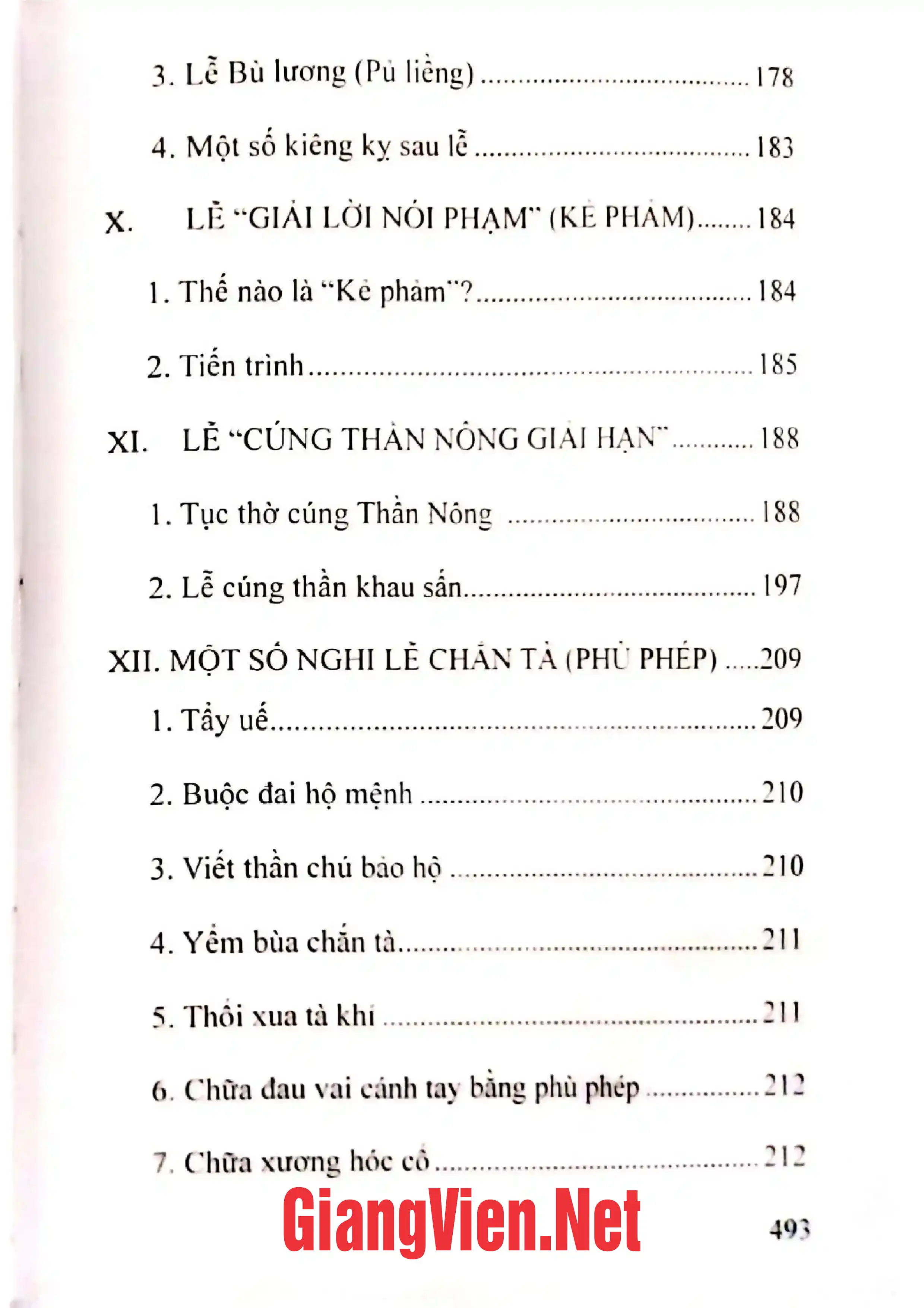 Ảnh minh họa nội dung cuốn sách: Một số lễ giải hạn của người Tày, Nùng ở Cao Bằng