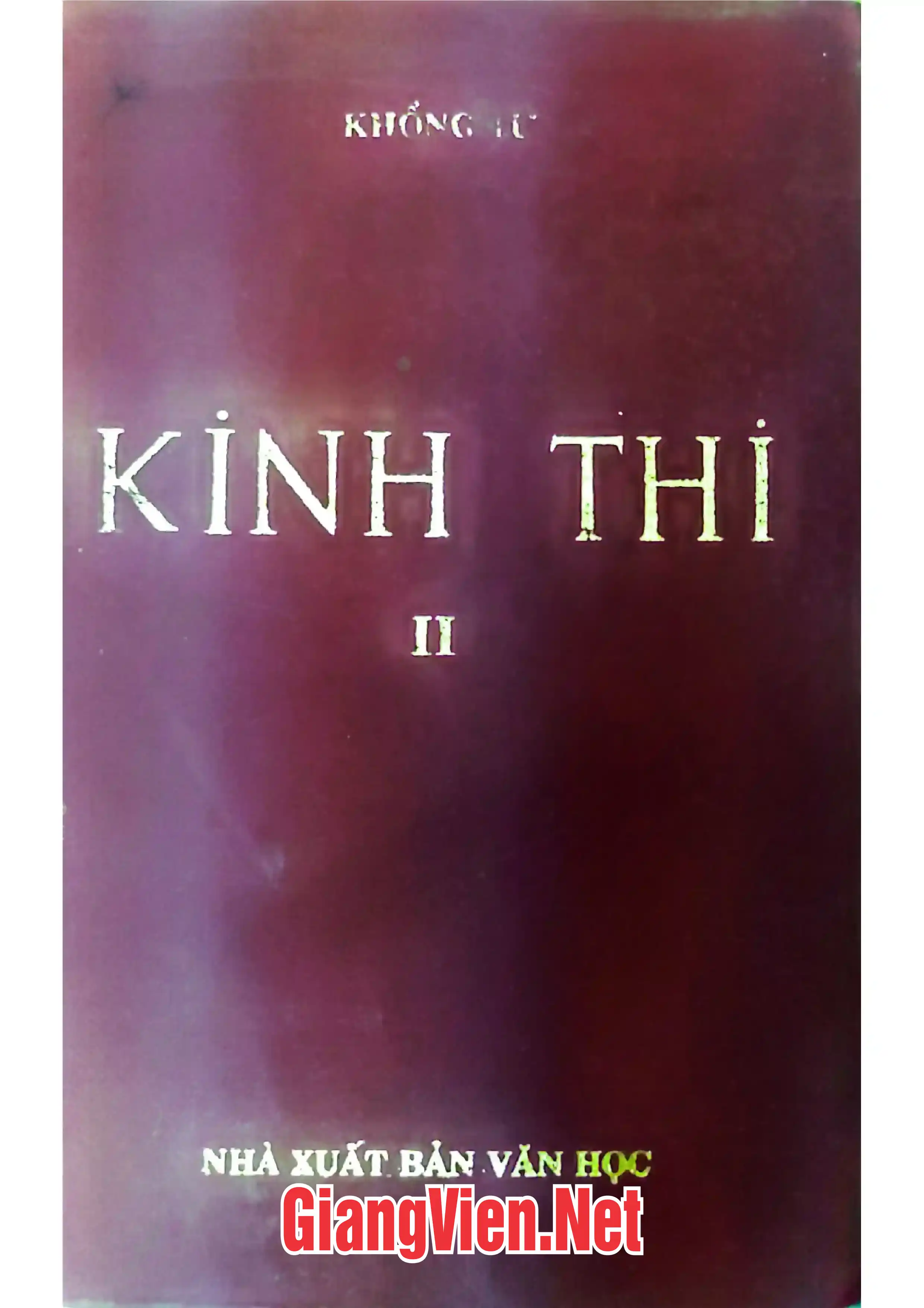 Kinh Thi, Kinh Thi tập truyện, ba tập, tập II