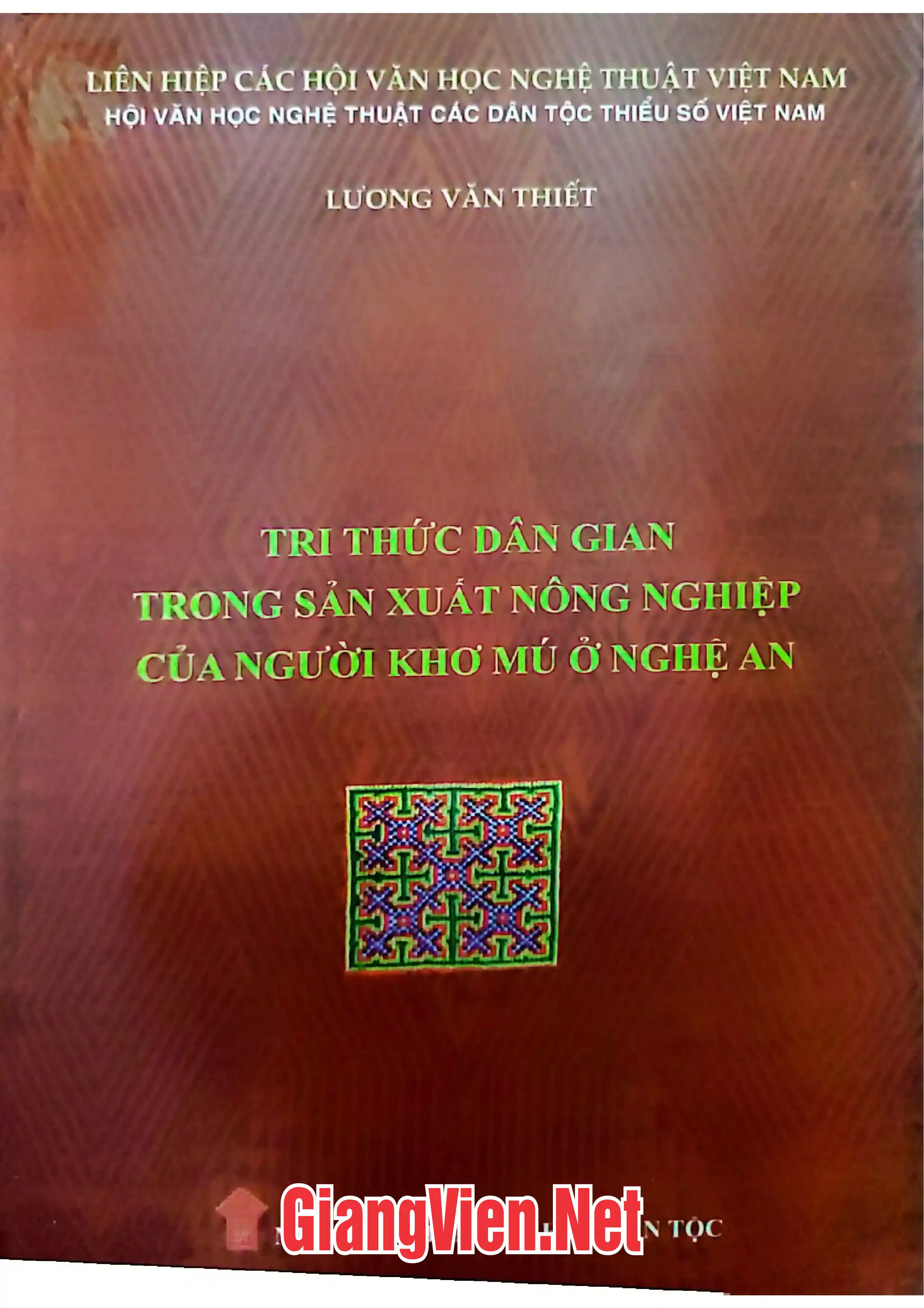 Tri thức dân gian trong sản xuất nông nghiệp của người Khơ Mú ở Nghệ An