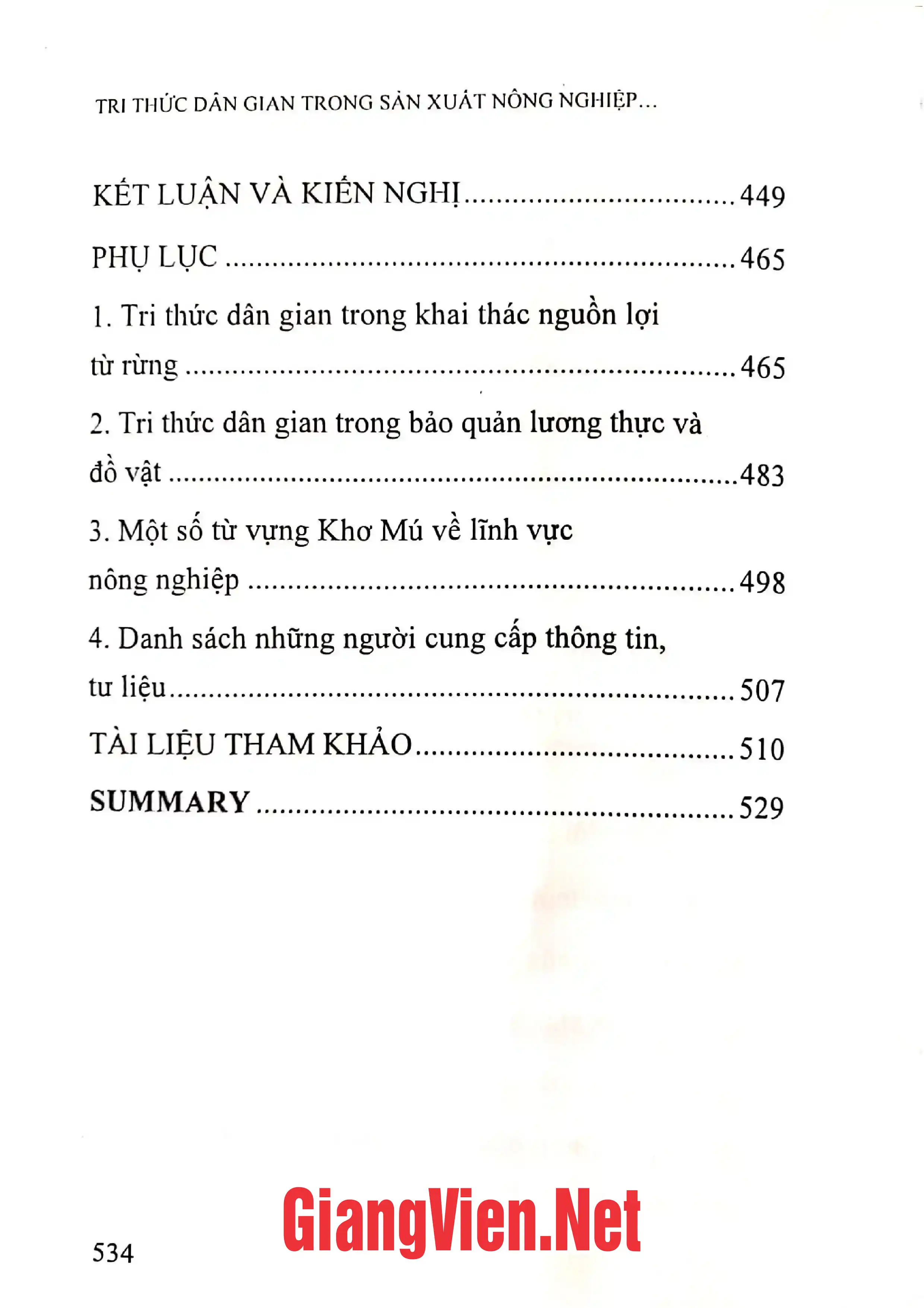 Ảnh minh họa nội dung cuốn sách: Tri thức dân gian trong sản xuất nông nghiệp của người Khơ Mú ở Nghệ An