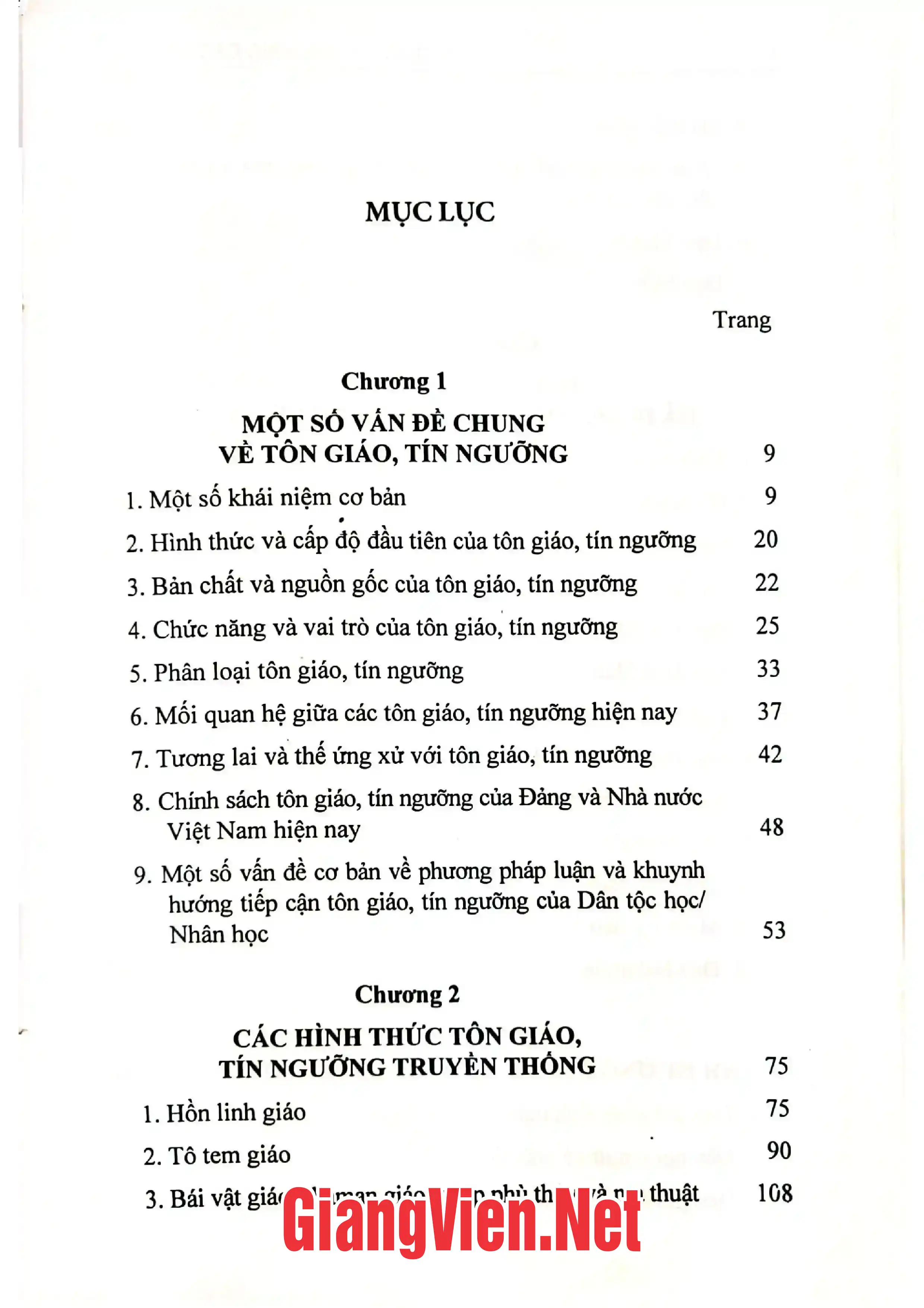 Ảnh minh họa nội dung cuốn sách: Tôn giáo, tín ngưỡng các dân tộc ở Việt Nam