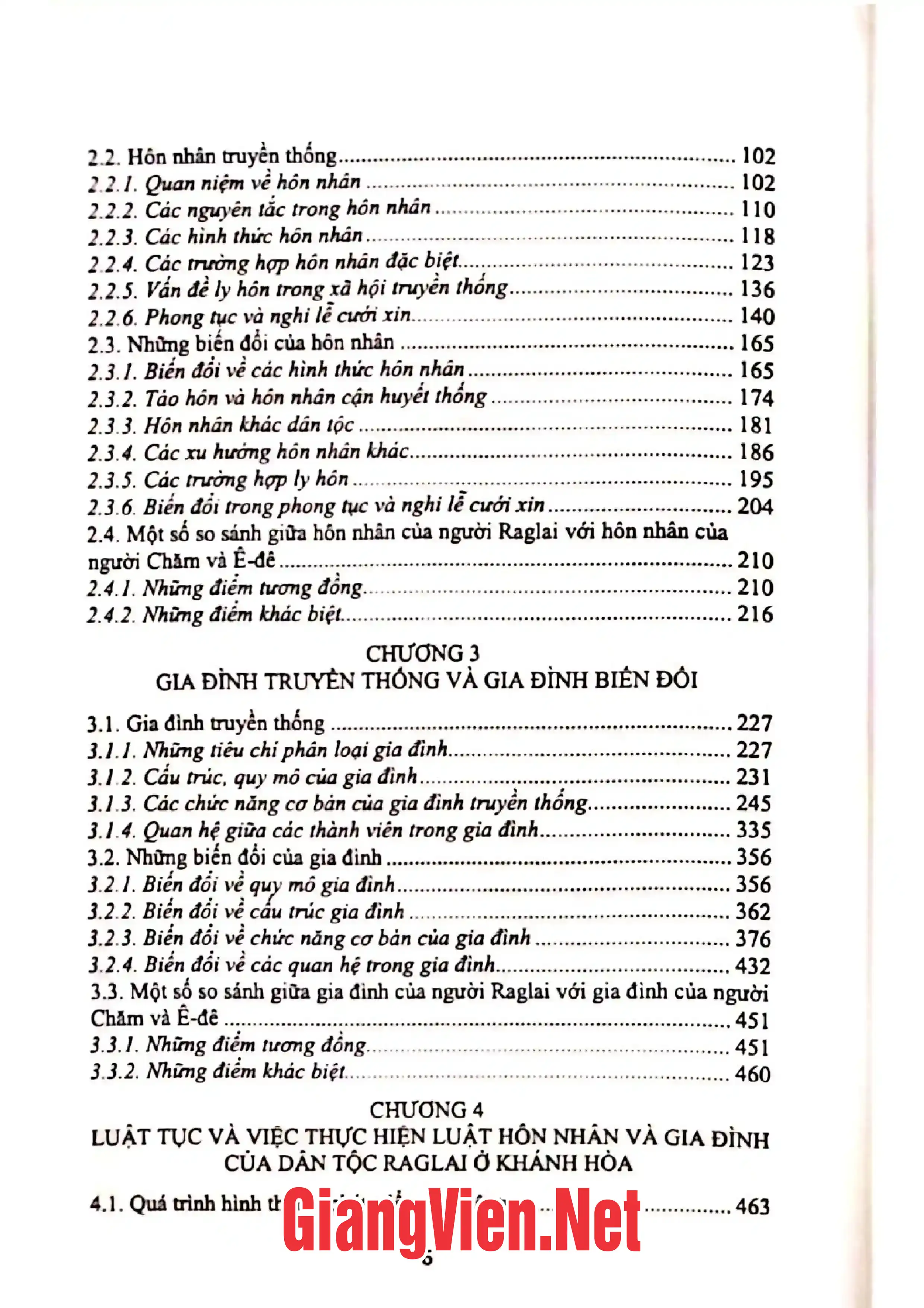 Ảnh minh họa nội dung cuốn sách: Hôn nhân và gia đình của dân tộc Raglai ở Khánh Hòa