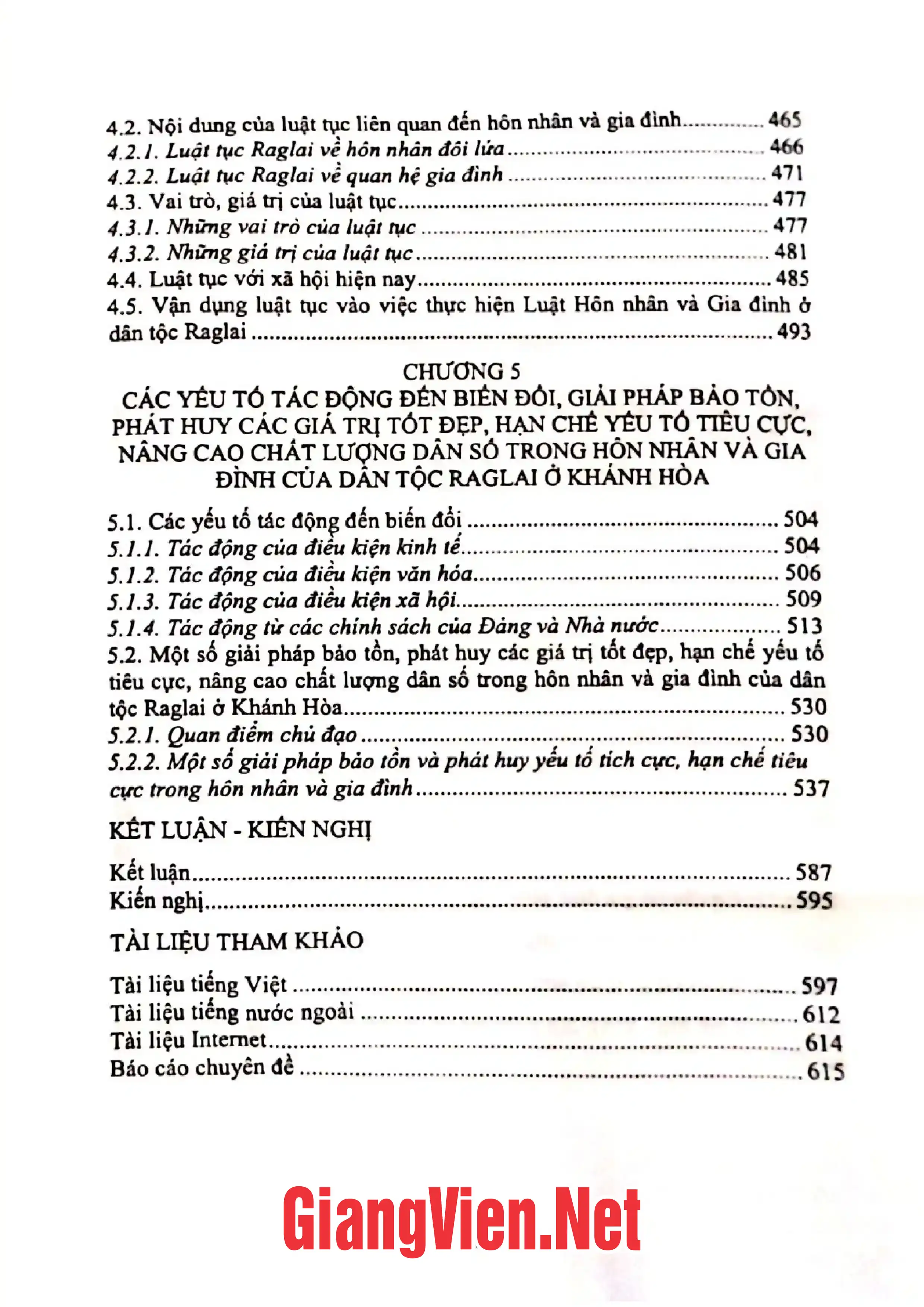 Ảnh minh họa nội dung cuốn sách: Hôn nhân và gia đình của dân tộc Raglai ở Khánh Hòa