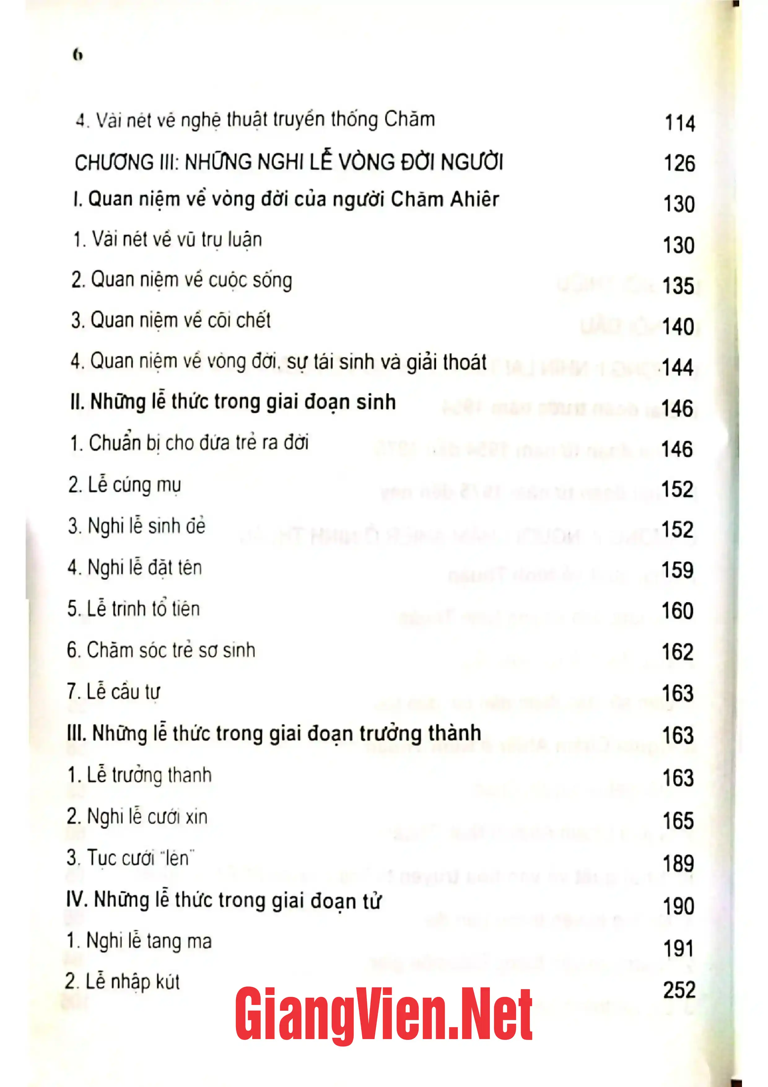 Ảnh minh họa nội dung cuốn sách: Nghi lễ vòng đời của người Chăm Ahiêr ở Ninh Thuận