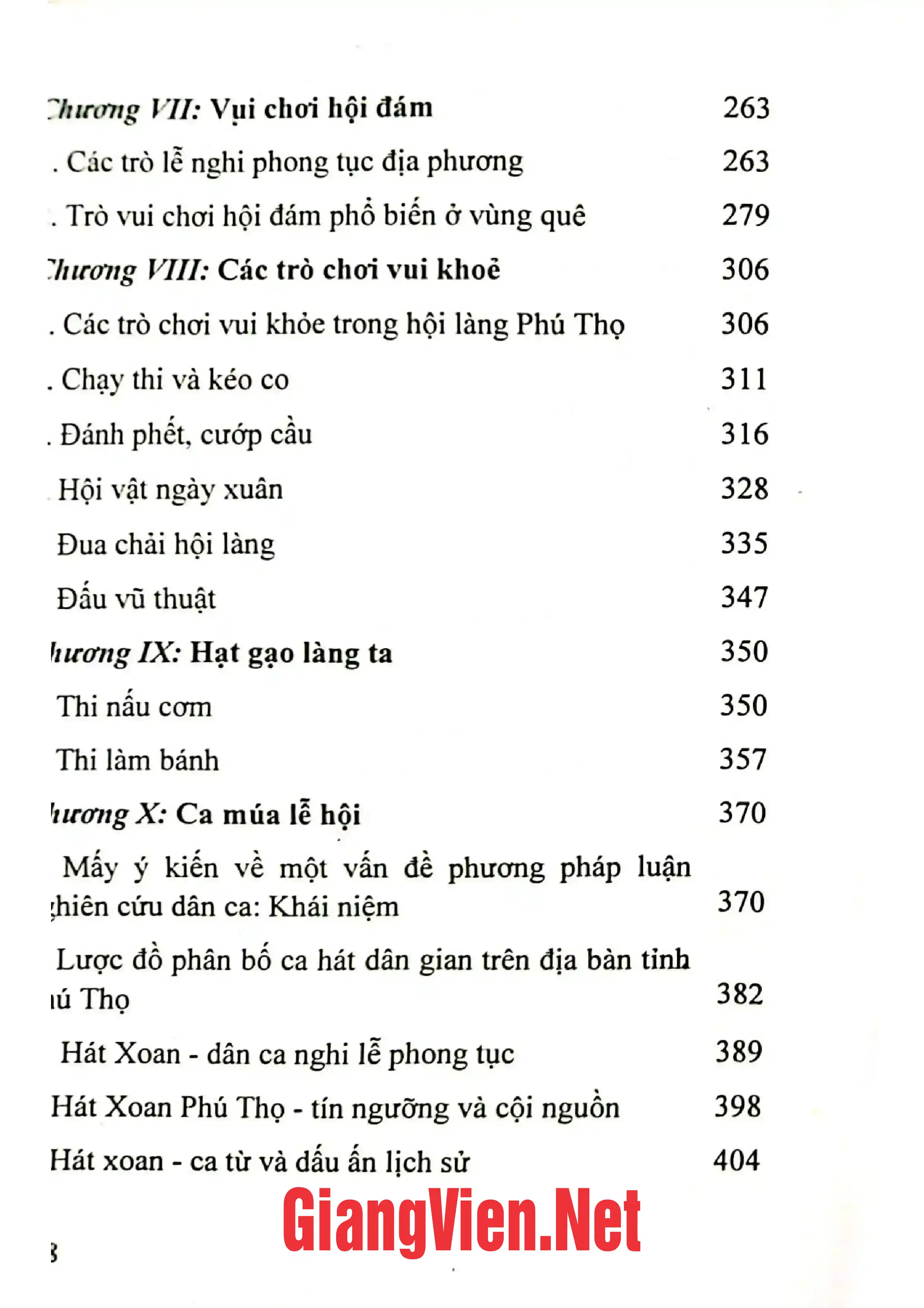 Ảnh minh họa nội dung cuốn sách: Hội làng quê đi từ đất tổ