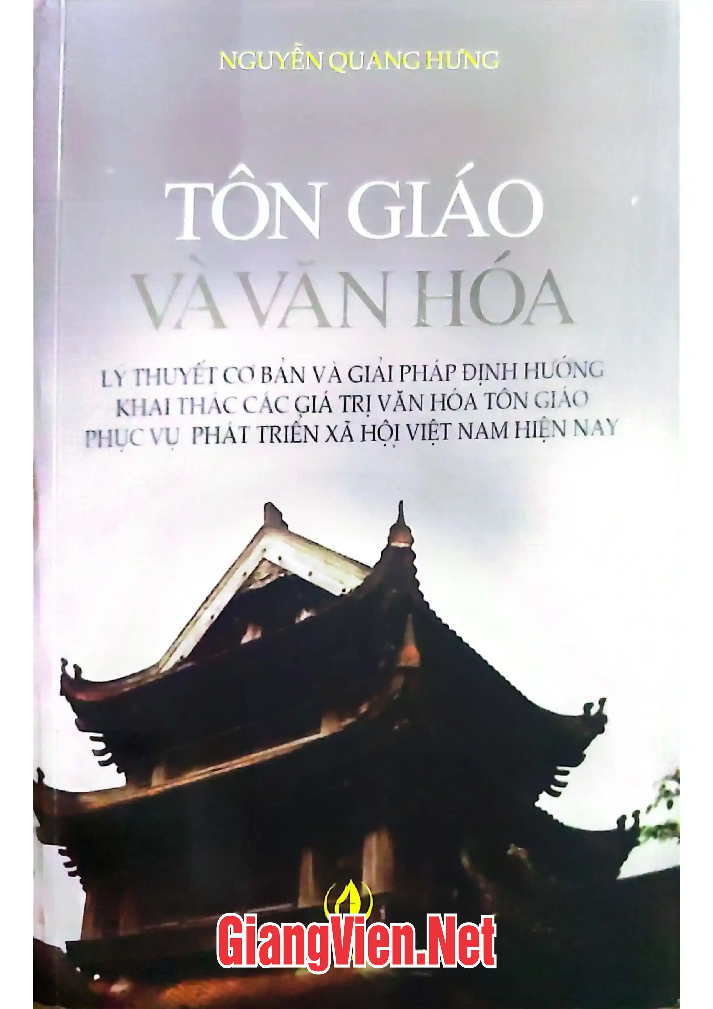 Tôn giáo và văn hóa lý thuyết cơ bản và giải pháp định hướng khai thác các giá trị văn hóa tôn giáo phục vụ phát triển xã hội Việt Nam hiện nay