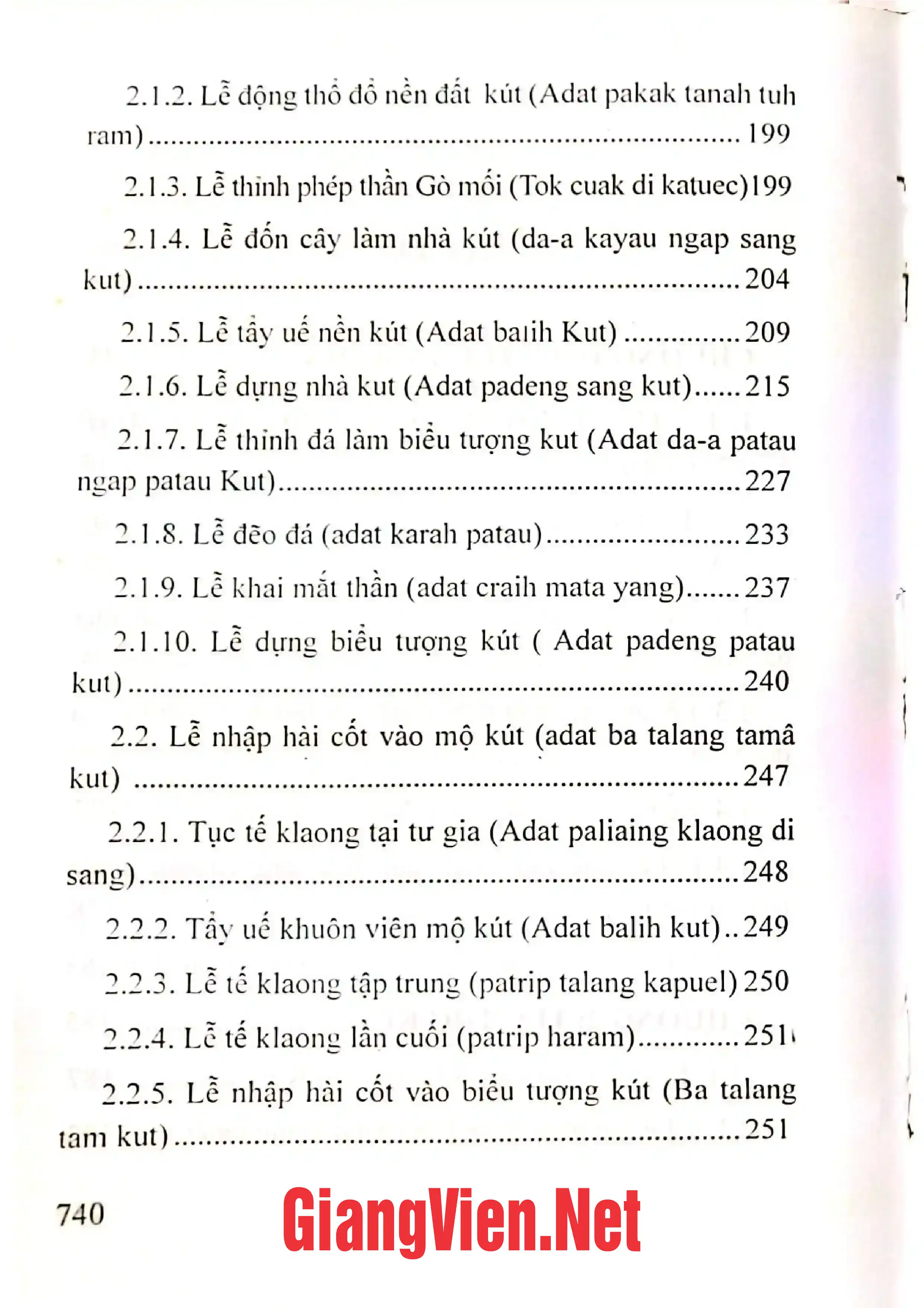 Ảnh minh họa nội dung cuốn sách: Lễ nghi cuộc đời của người Chưam Ahiér Tập III