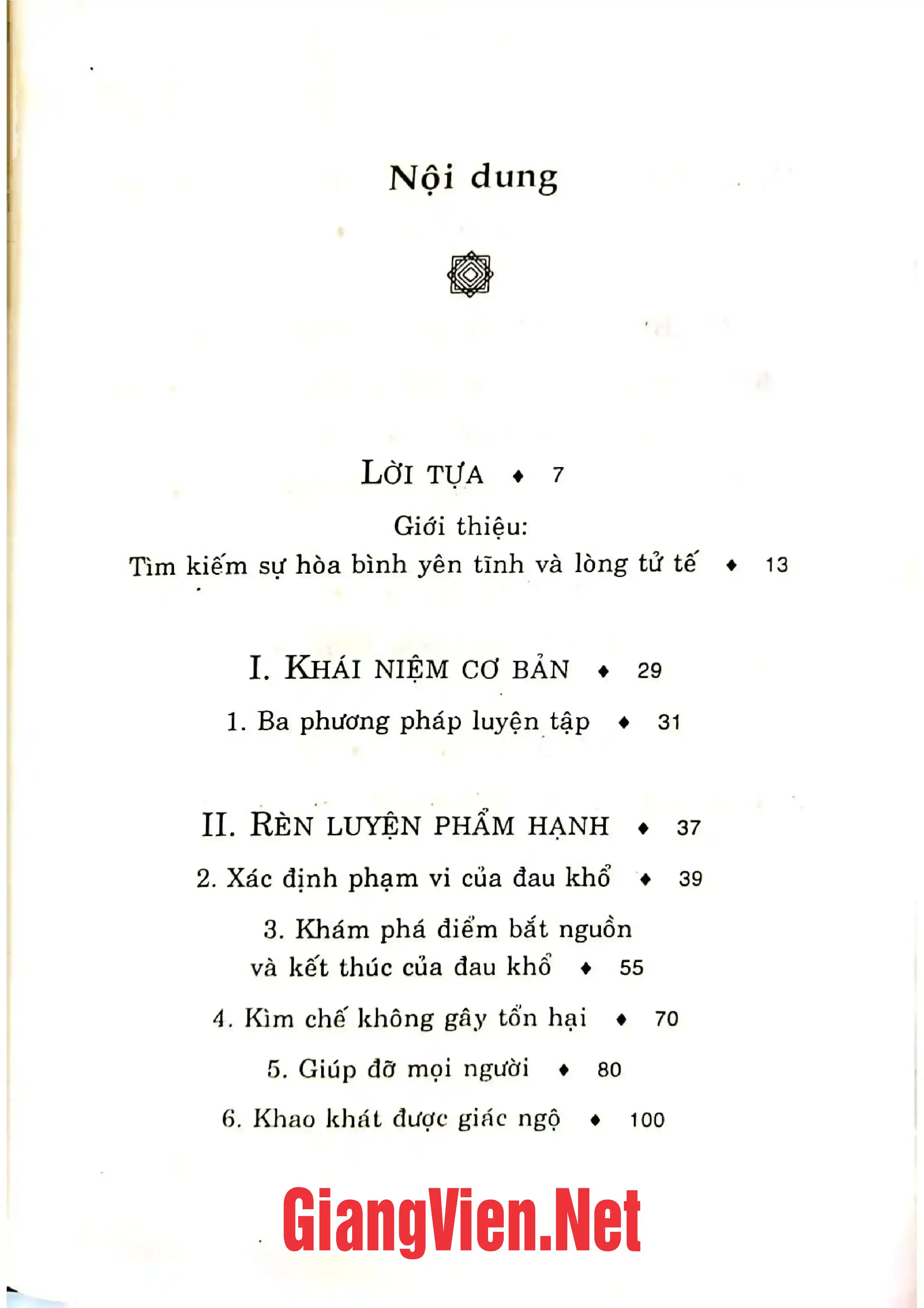 Ảnh minh họa nội dung cuốn sách: Thực hành như thế nào để có được cuộc đời ý nghĩa