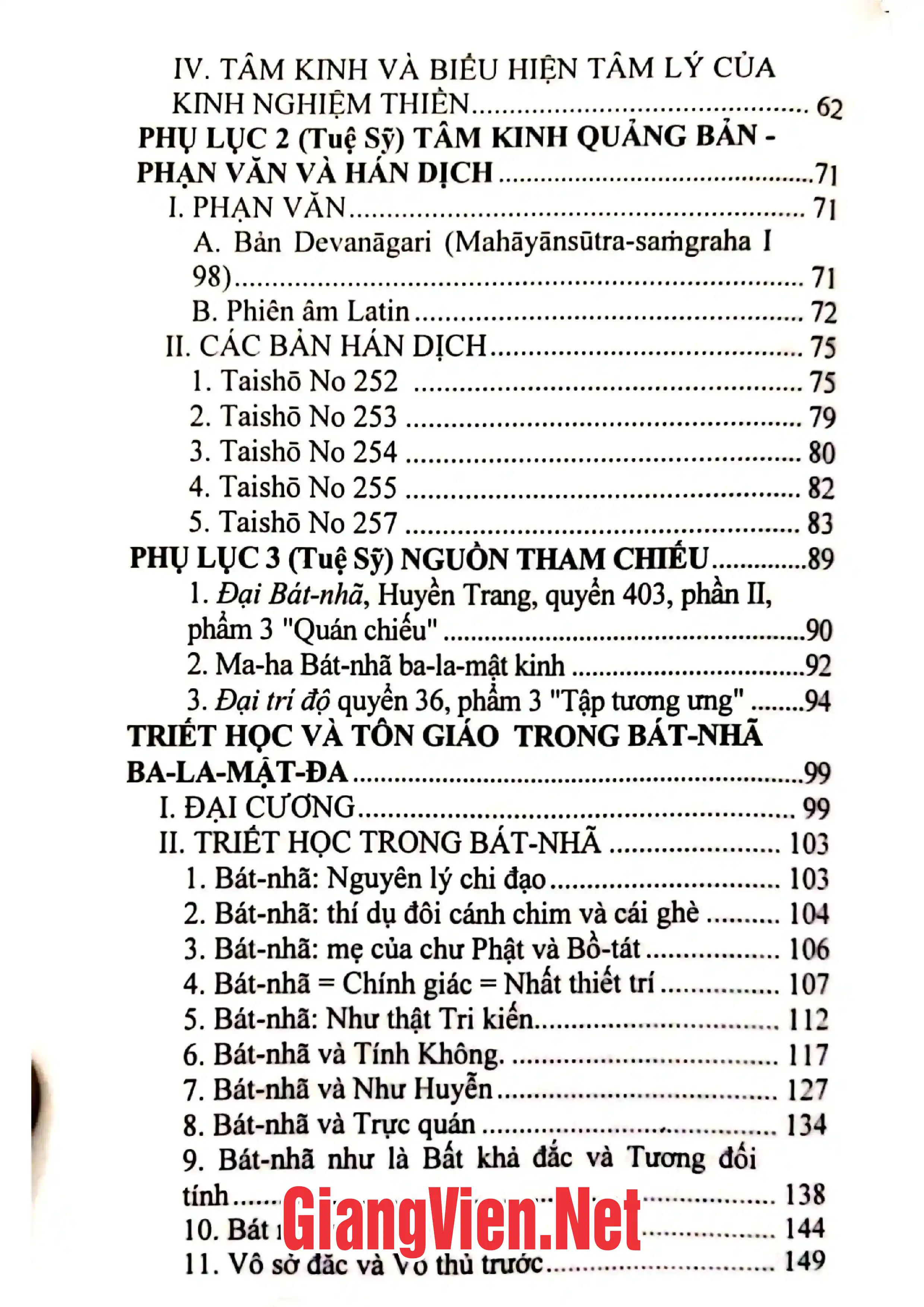 Ảnh minh họa nội dung cuốn sách: Thiền và Bát nhã
