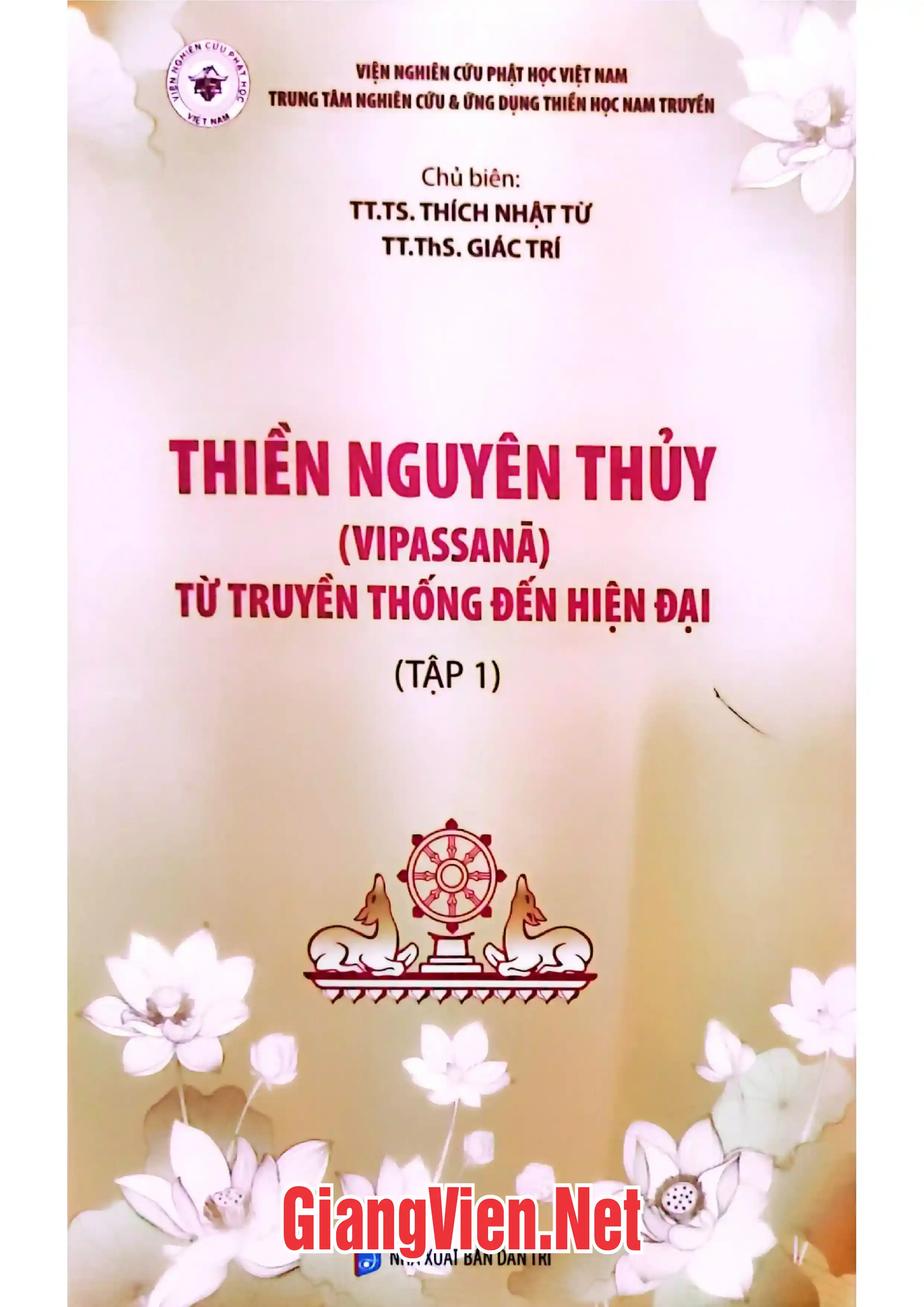 Thiền nguyên thủy Vipasana từ truyền thống đến hiện đại, Tập 1