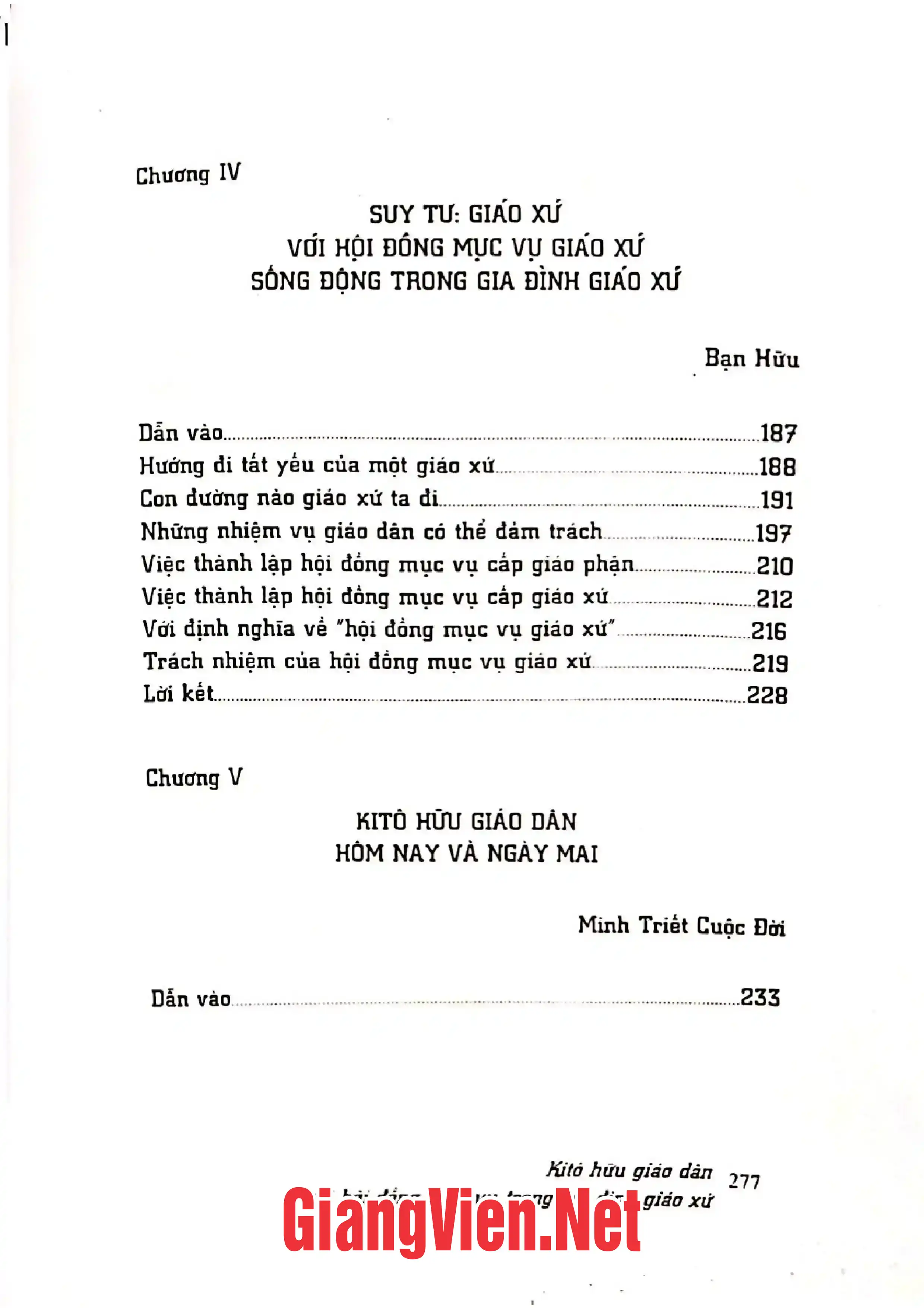 Ảnh minh họa nội dung cuốn sách: Kitô hữu giáo dân với hội đồng mục vụ trong gia đình giáo xứ