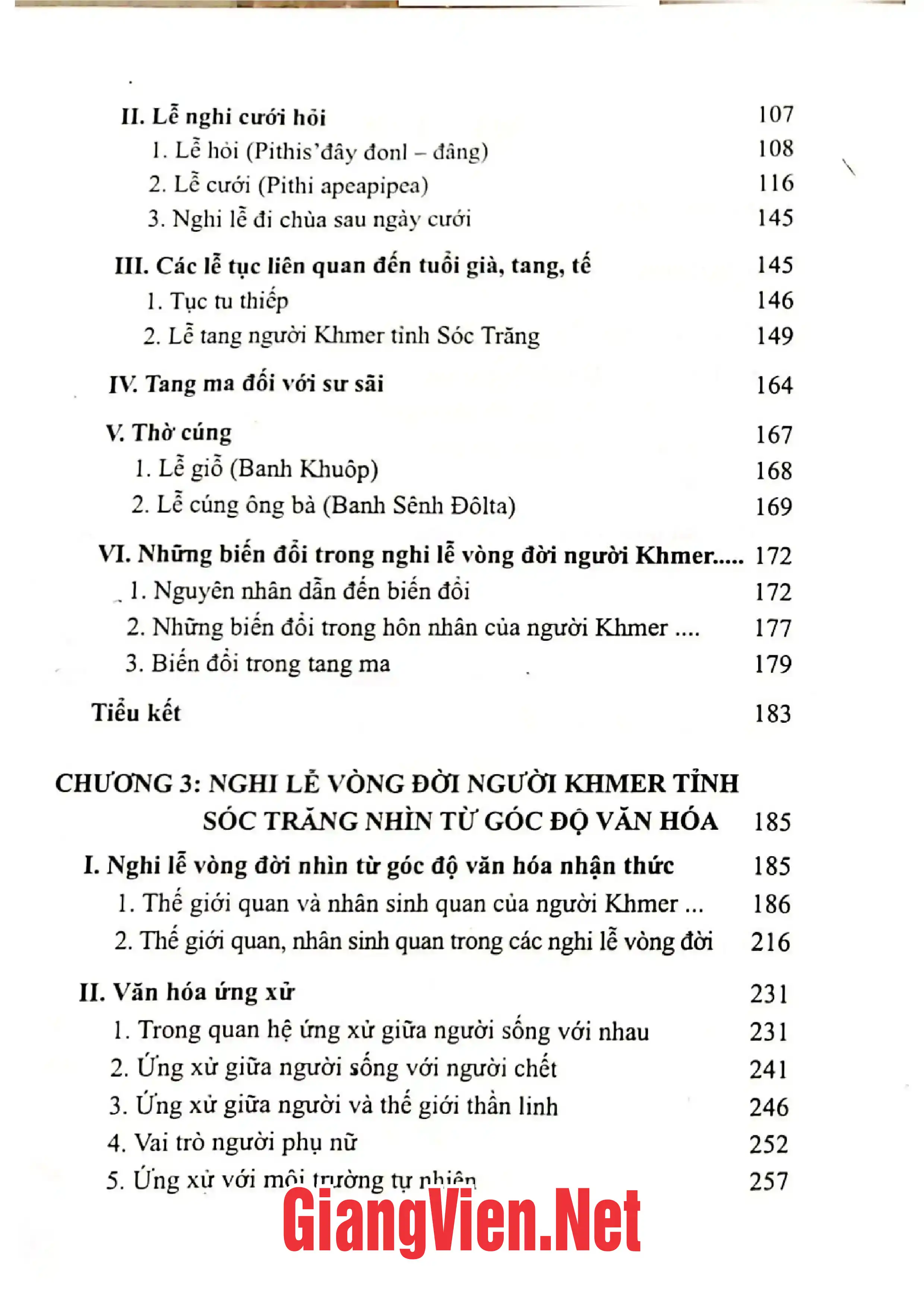 Ảnh minh họa nội dung cuốn sách: Nghi lễ vòng đời người Khmer tỉnh Sóc Trăng