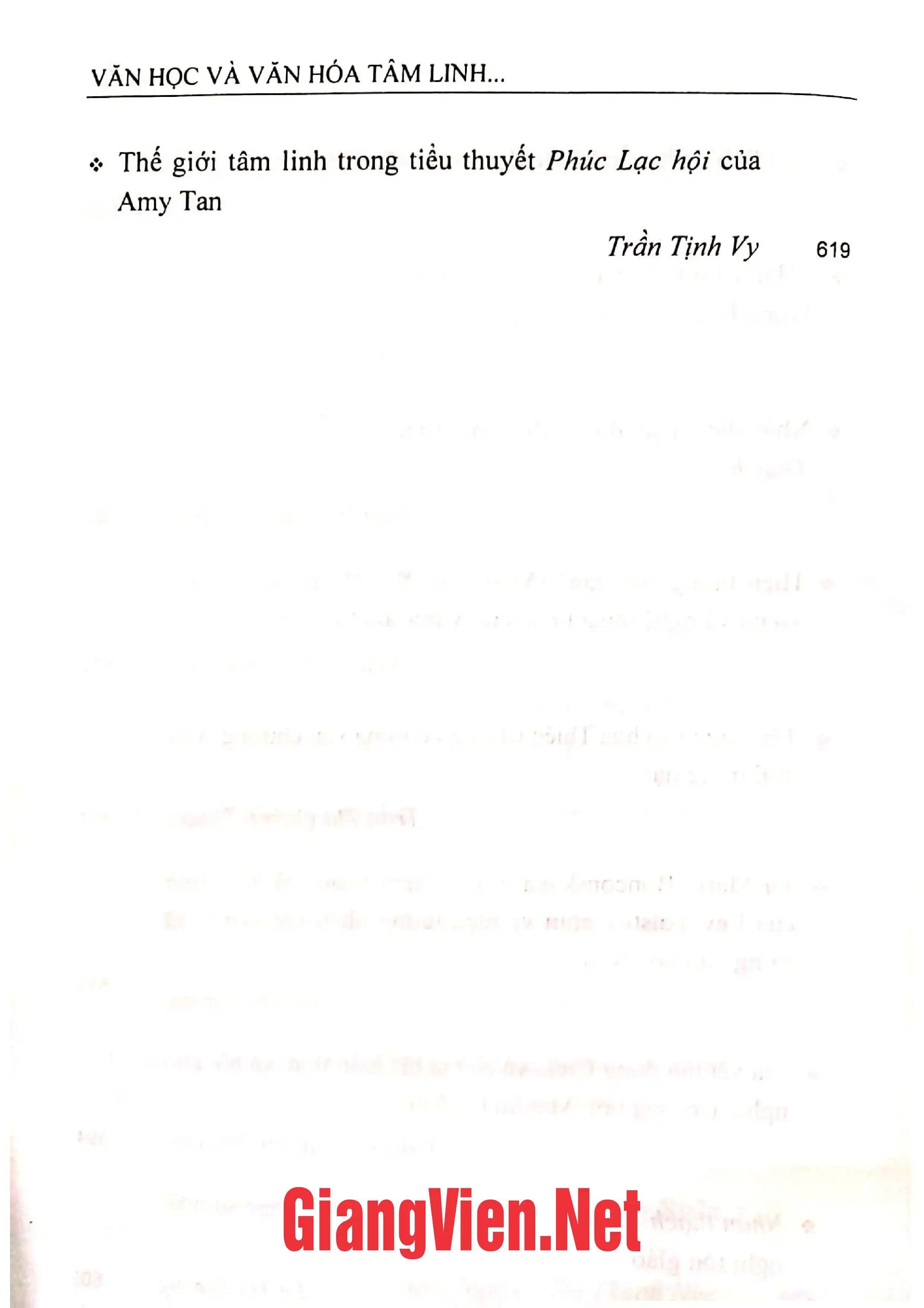 Ảnh minh họa nội dung cuốn sách: Văn học và Văn hóa tâm linh