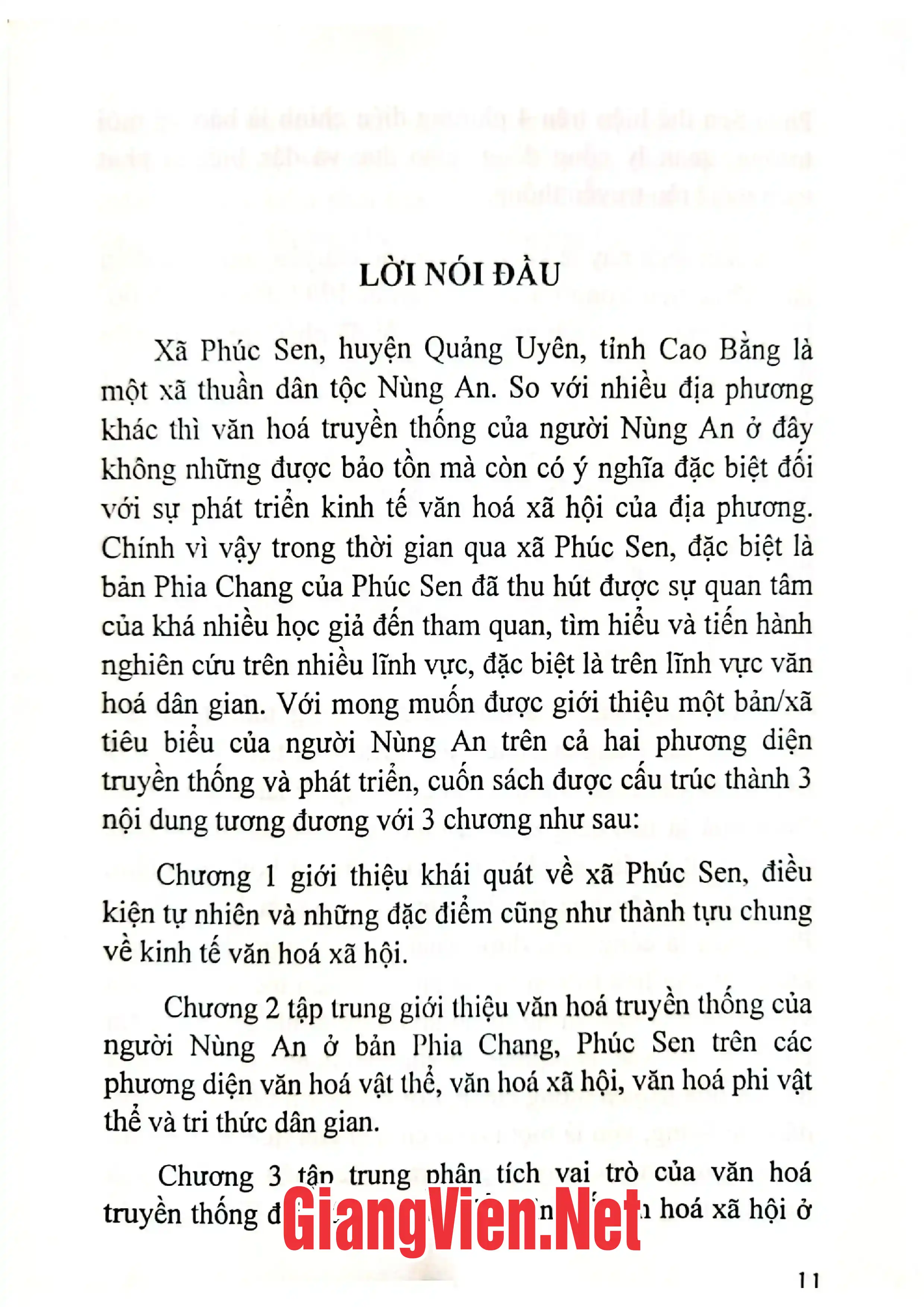 Ảnh minh họa nội dung cuốn sách: Văn hóa truyền thống của người Nùng An xã Phúc Sen, huyện Quảng Uyên, tỉnh Cao Bằng