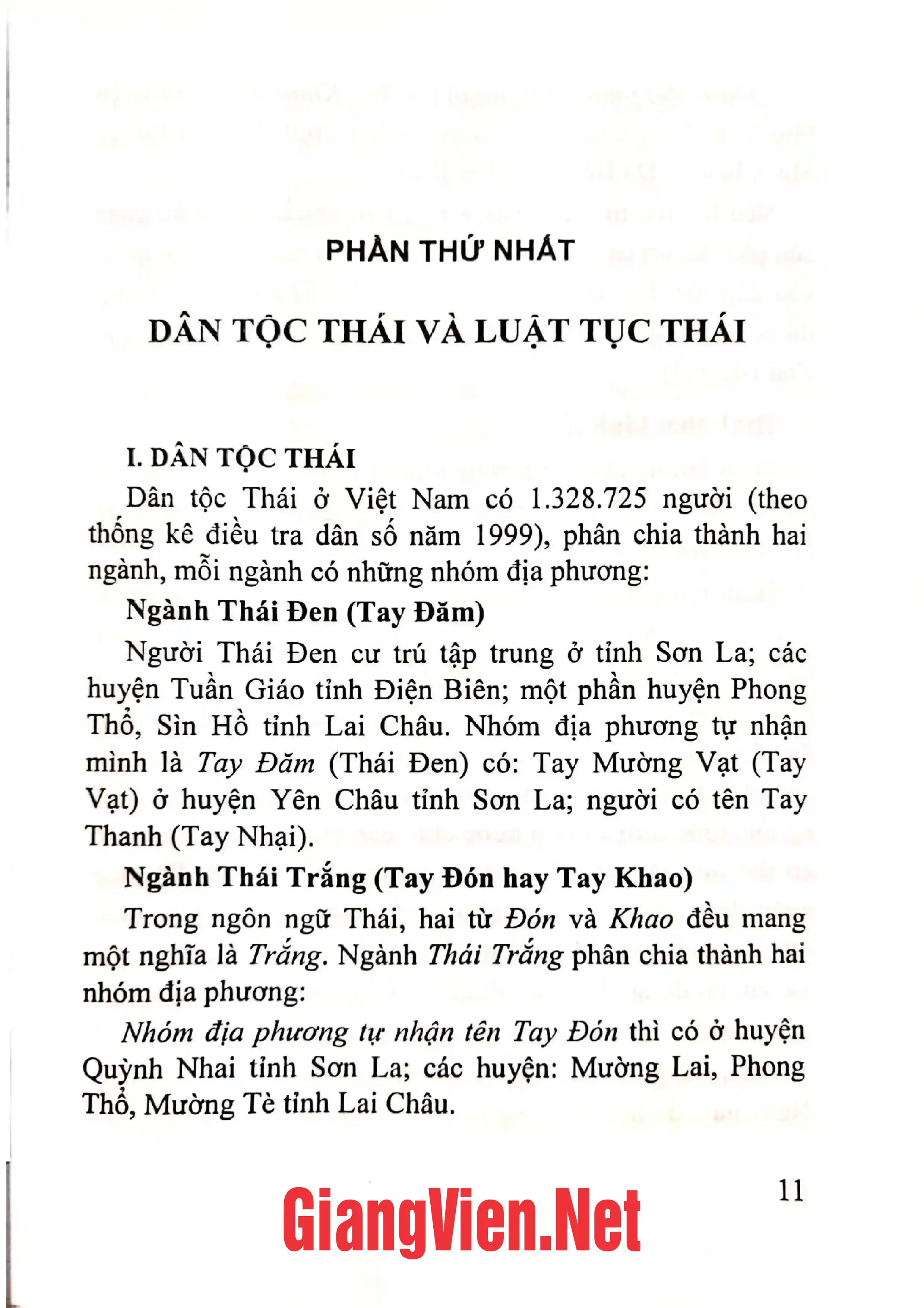 Ảnh minh họa nội dung cuốn sách: Luật tục Thái ở Việt Nam