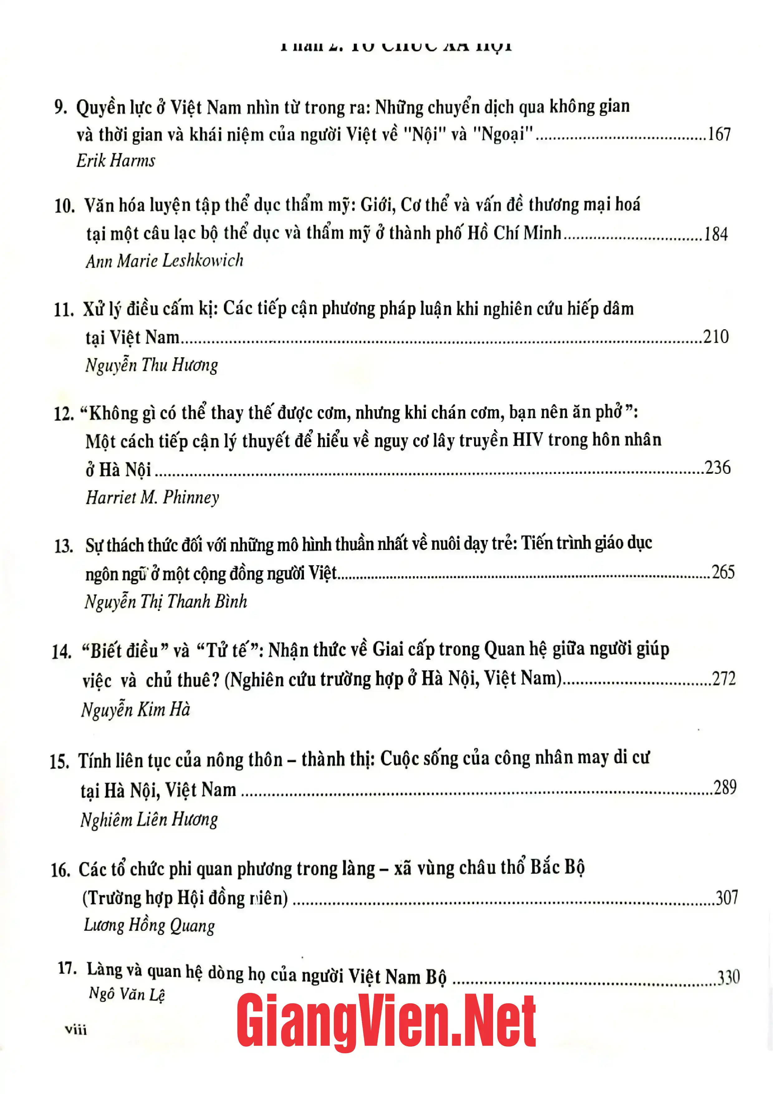 Ảnh minh họa nội dung cuốn sách: Hiện đại và động thái của truyền thống ở Việt Nam: Những cách tiếp cận nhân học Quyển 1