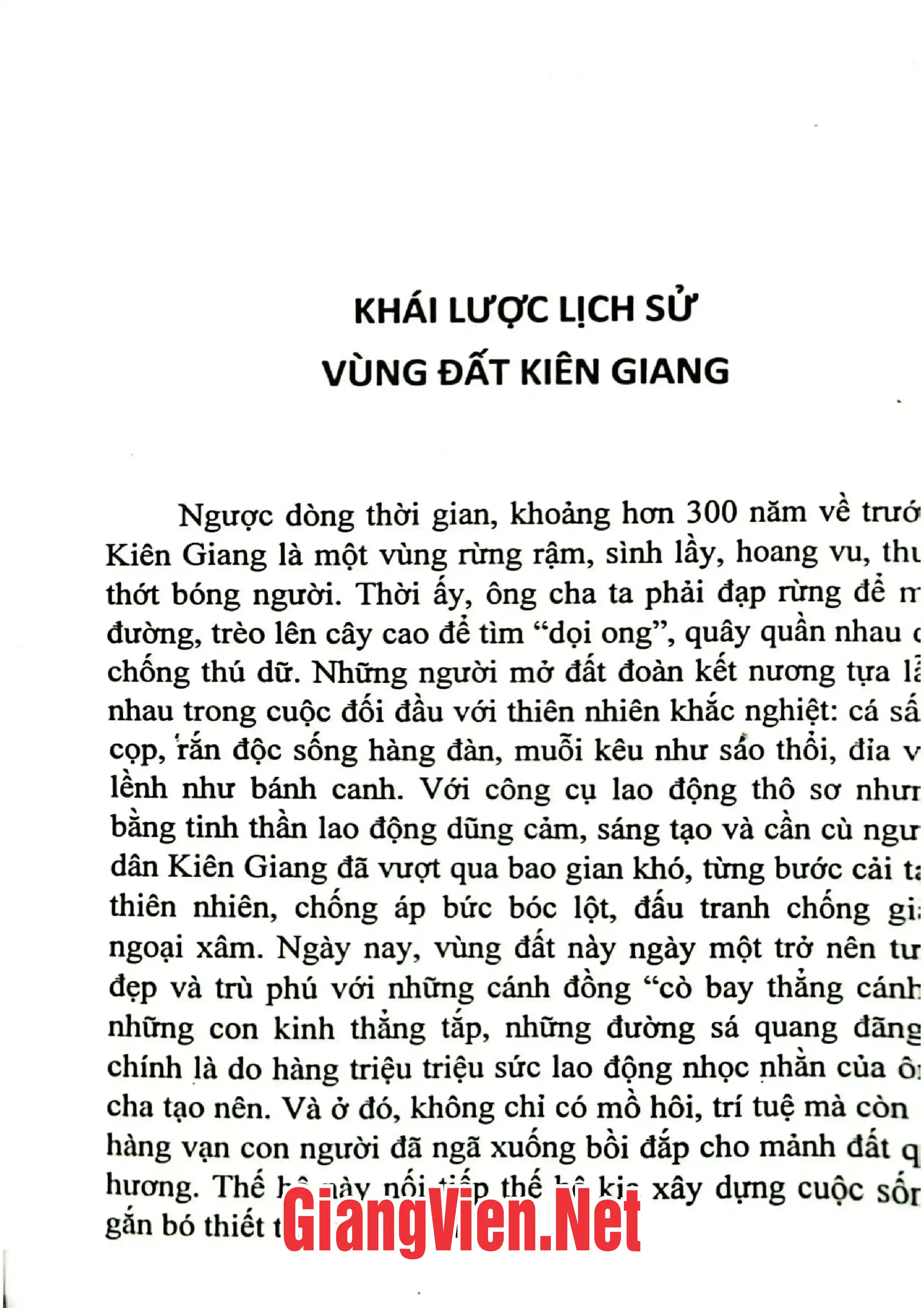 Ảnh minh họa nội dung cuốn sách: Di tích- Danh thắng và địa danh Kiên Giang