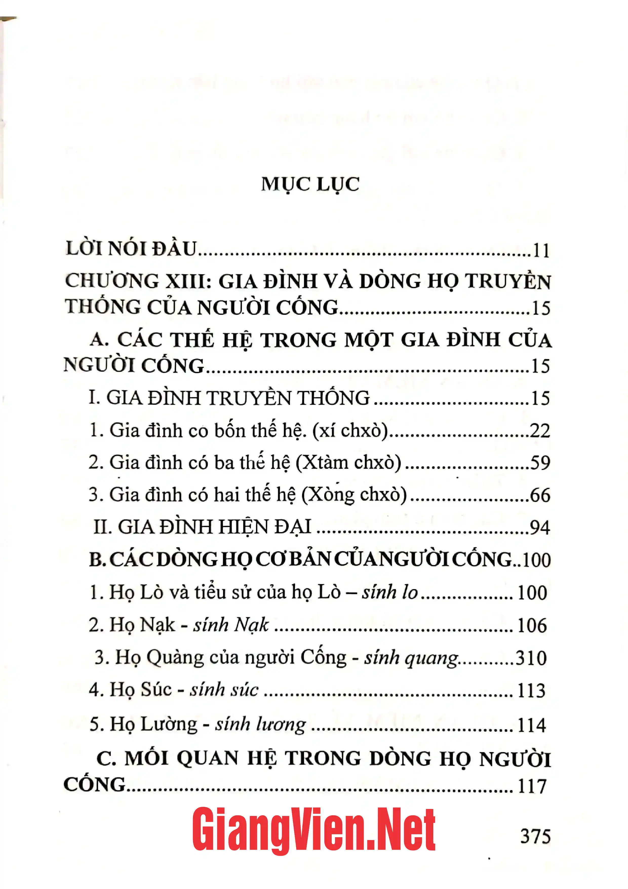 Ảnh minh họa nội dung cuốn sách: Văn hóa dân gian người cống tỉnh Điện Biên Quyển 3