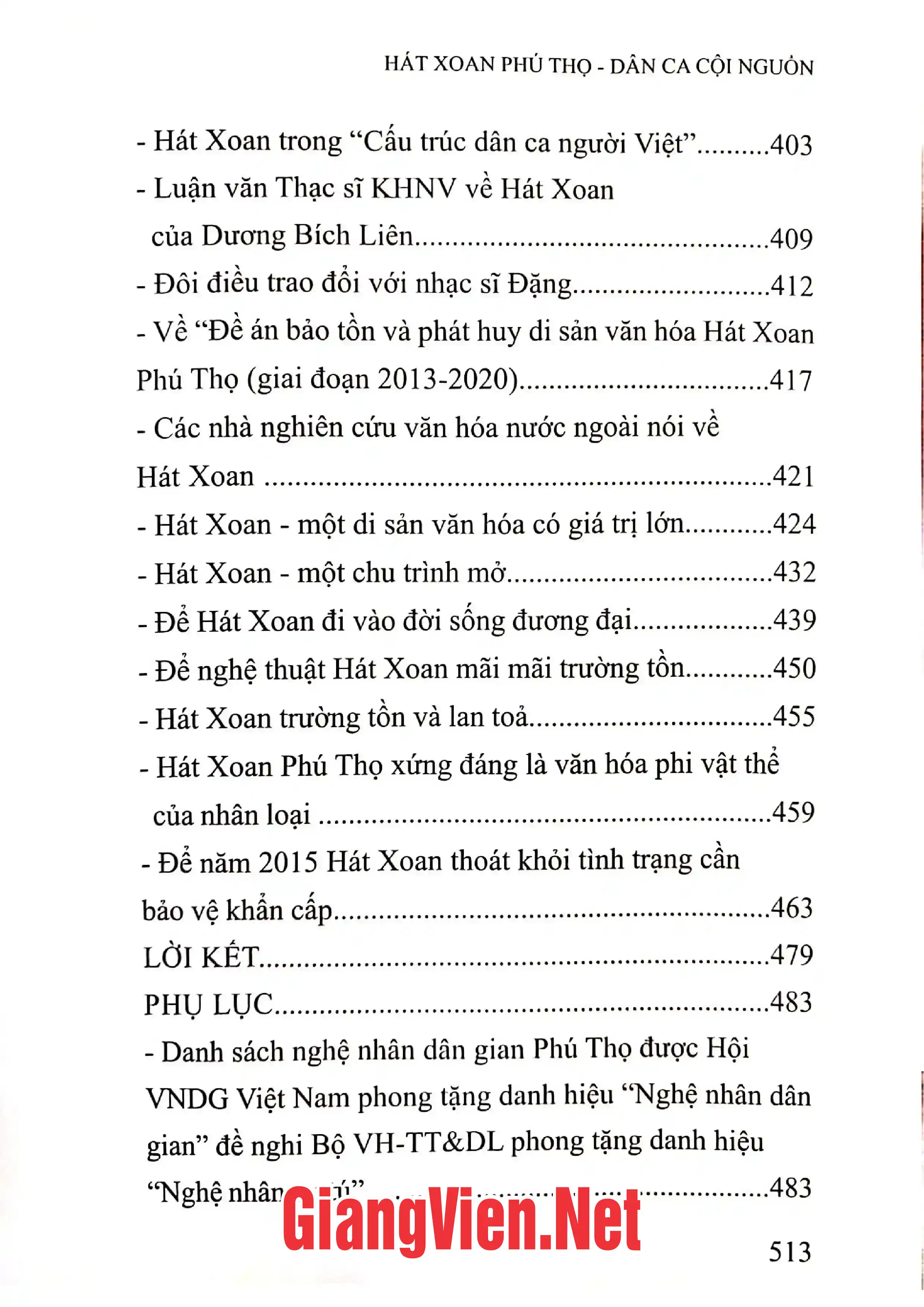 Ảnh minh họa nội dung cuốn sách: Hát Xoan Phú Thọ dân ca cội nguồn
