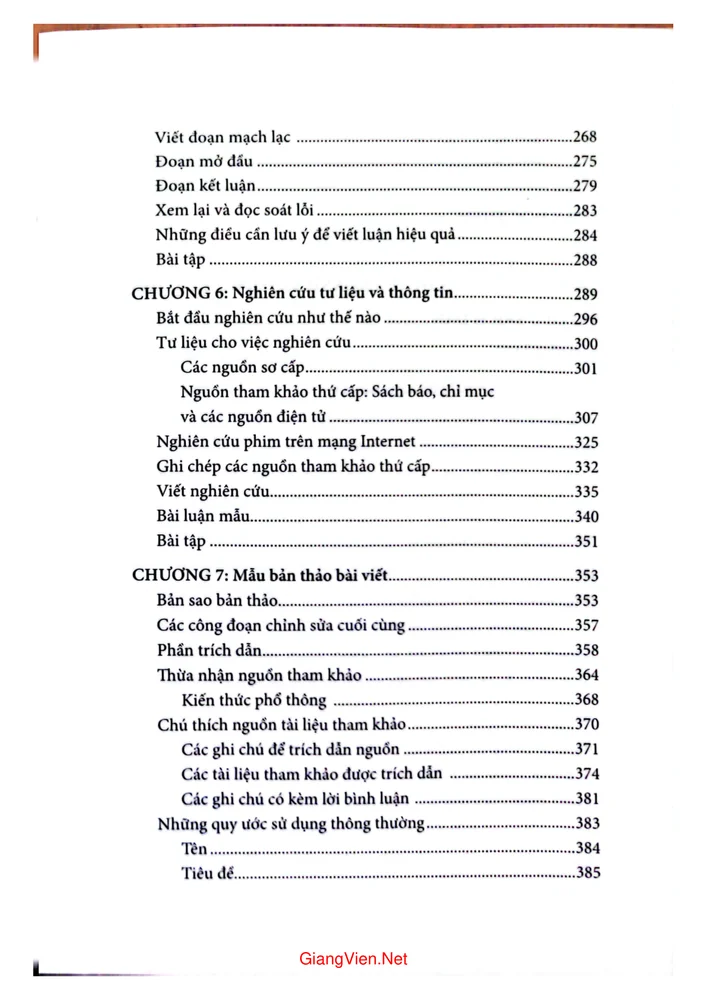 Trang 3 - Ảnh minh họa nội dung sách Hướng dẫn viết về phim