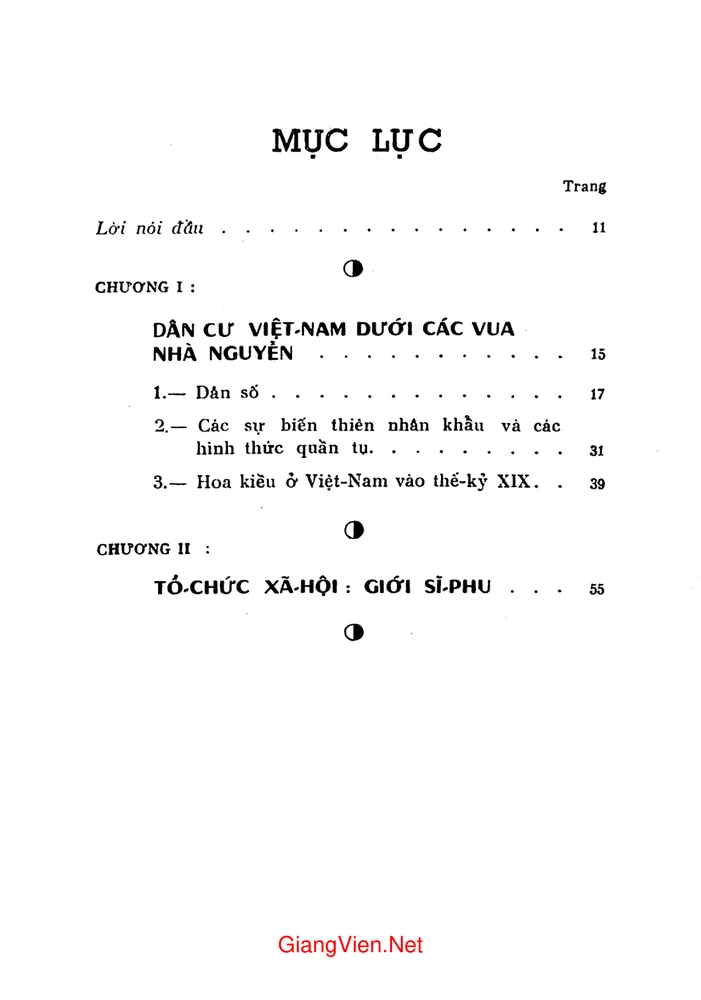Trang 1 - Ảnh minh họa nội dung sách Kinh tế và xã hội Việt Nam dưới Triều Nguyễn