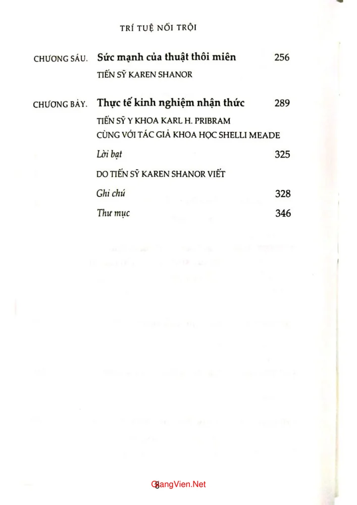 Trang 2 - Ảnh minh họa nội dung sách Trí tuệ nổi trội những phát hiện mới về nhận thức