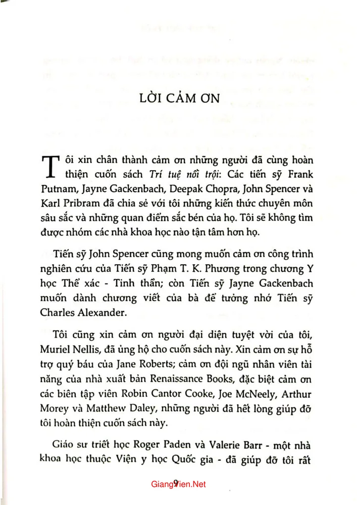 Trang 3 - Ảnh minh họa nội dung sách Trí tuệ nổi trội những phát hiện mới về nhận thức