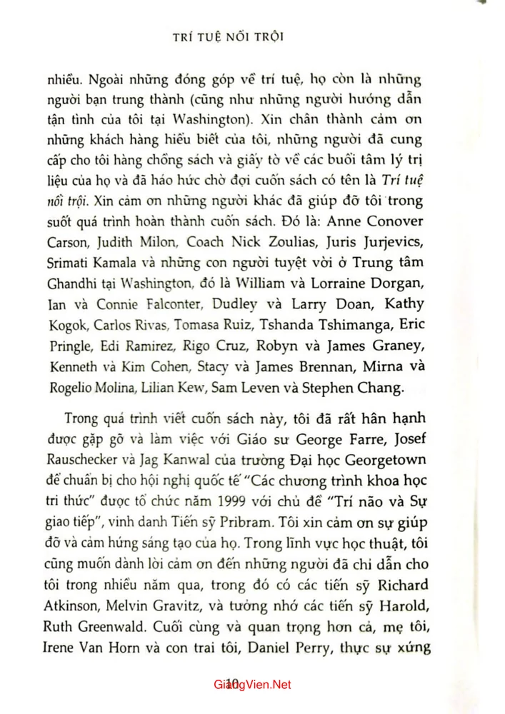 Trang 4 - Ảnh minh họa nội dung sách Trí tuệ nổi trội những phát hiện mới về nhận thức