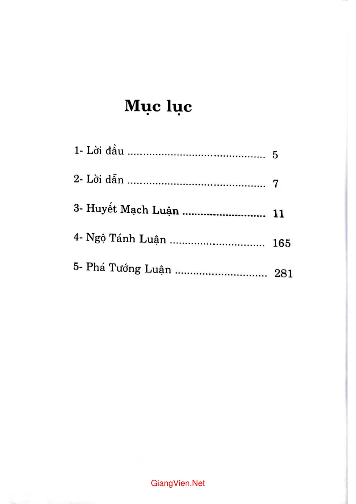 Trang 1 - Ảnh minh họa nội dung sách Đạt Ma tổ sư luận