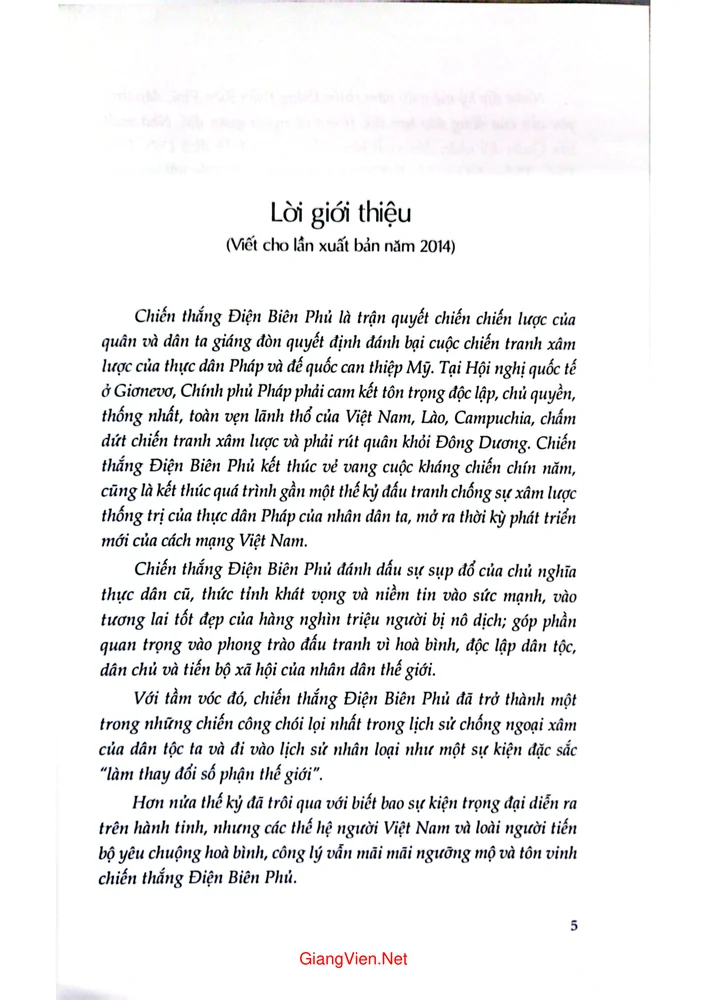 Trang 1 - Ảnh minh họa nội dung sách Chiến dịch Điện Biên Phủ thắng lợi của bản lĩnh và trí tuệ Việt Nam